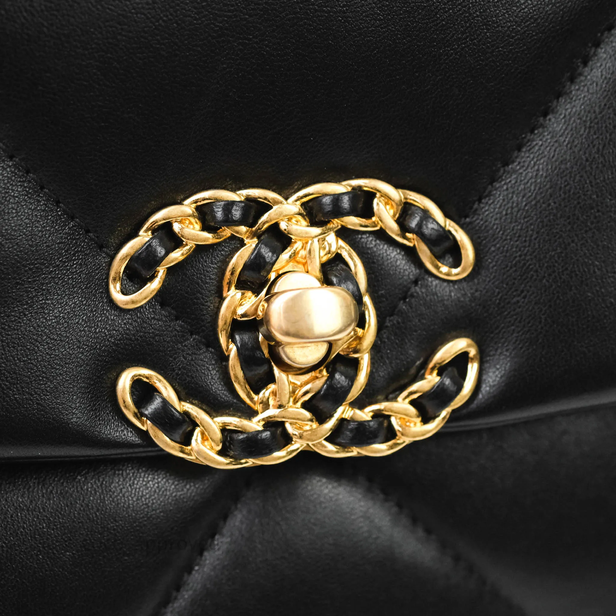 Chanel 19 Small Black Mixed Hardware