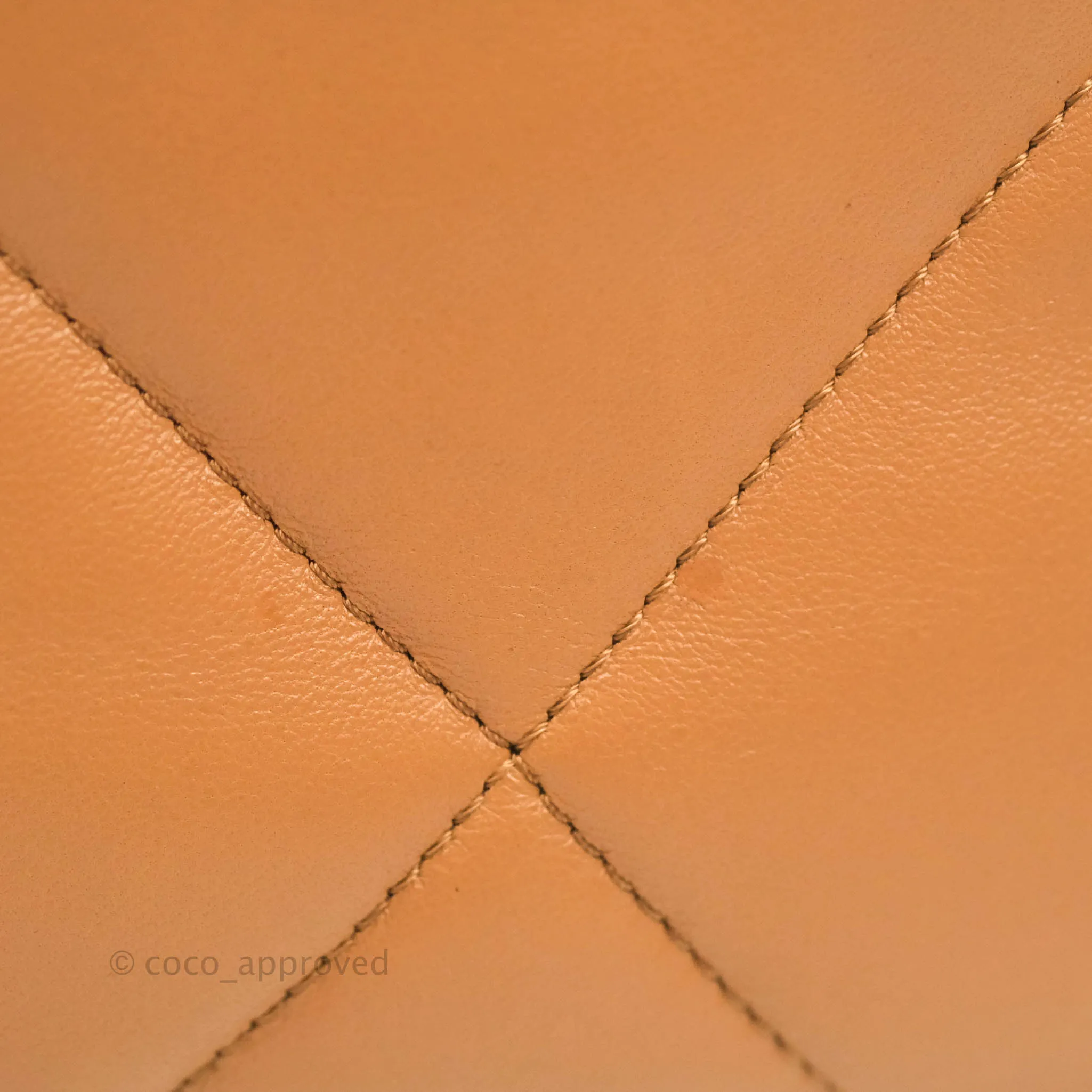 Chanel 19 Small Caramel Dark Beige Lambskin Mixed Hardware 21K