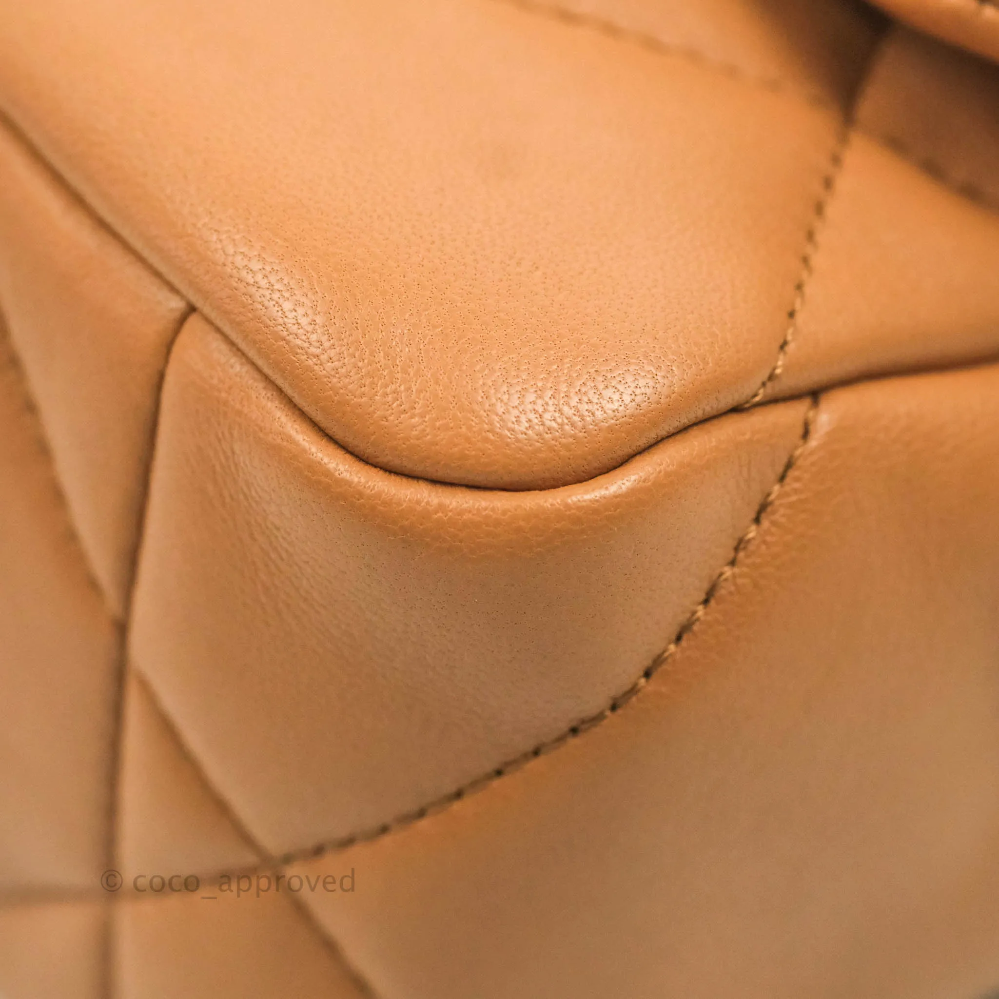 Chanel 19 Small Caramel Dark Beige Lambskin Mixed Hardware 21K