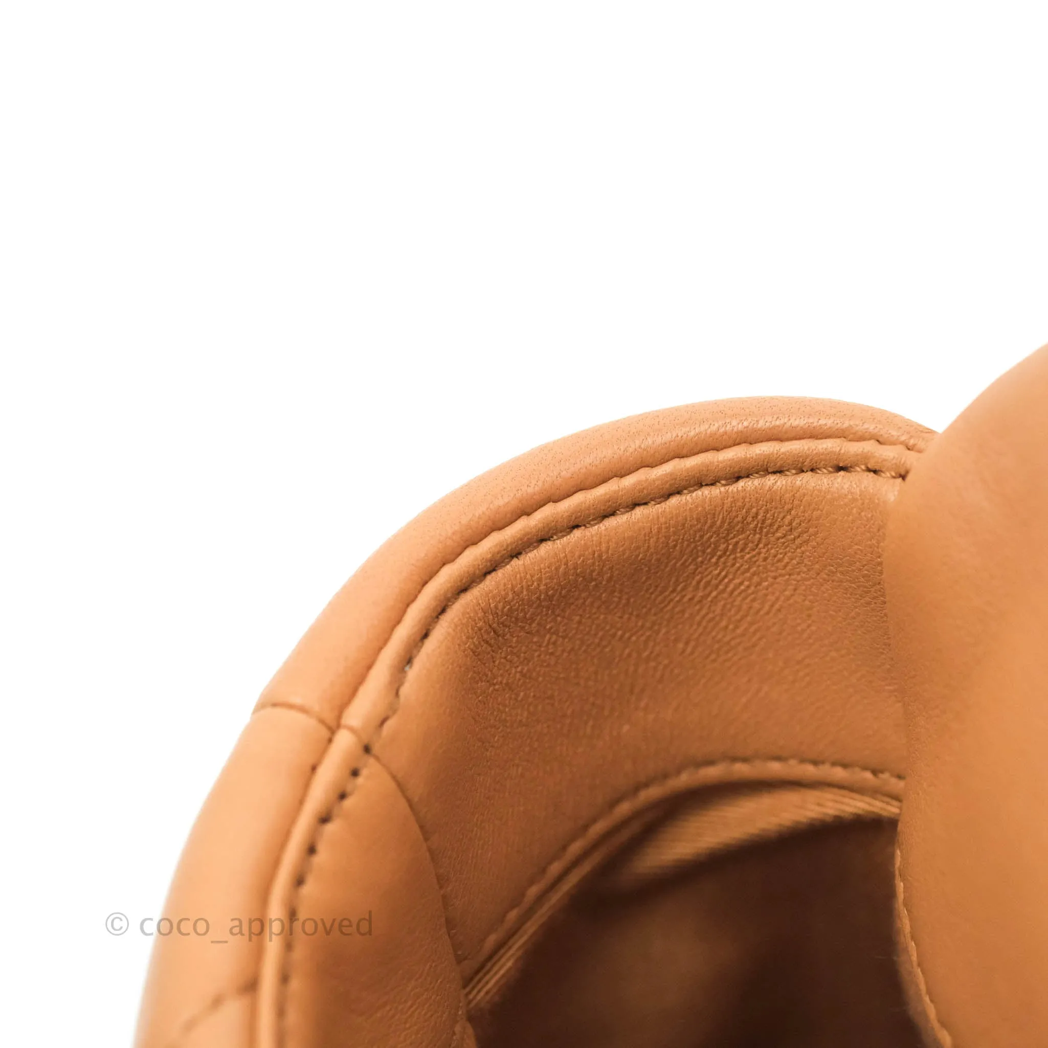 Chanel 19 Small Caramel Dark Beige Lambskin Mixed Hardware 21K