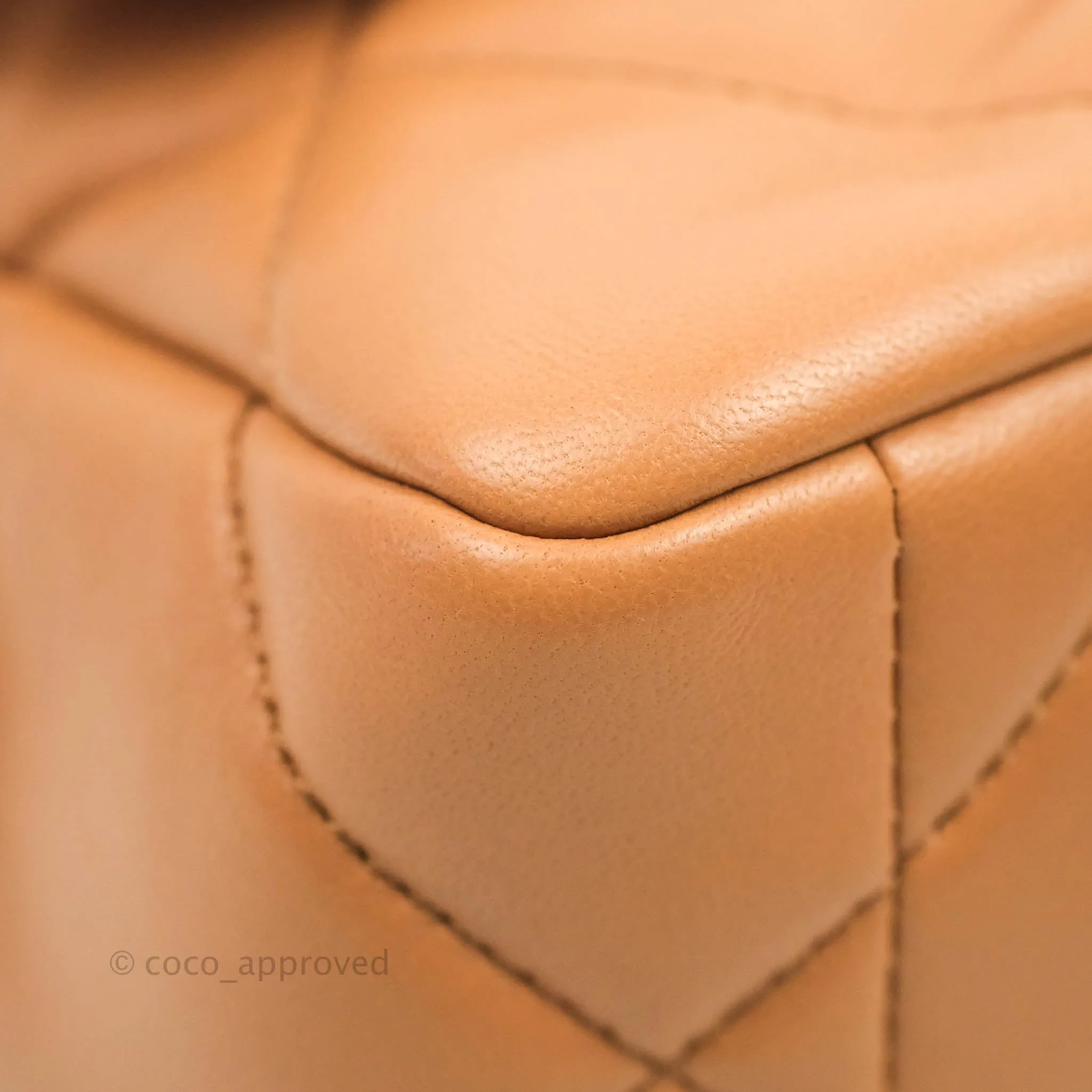 Chanel 19 Small Caramel Dark Beige Lambskin Mixed Hardware 21K