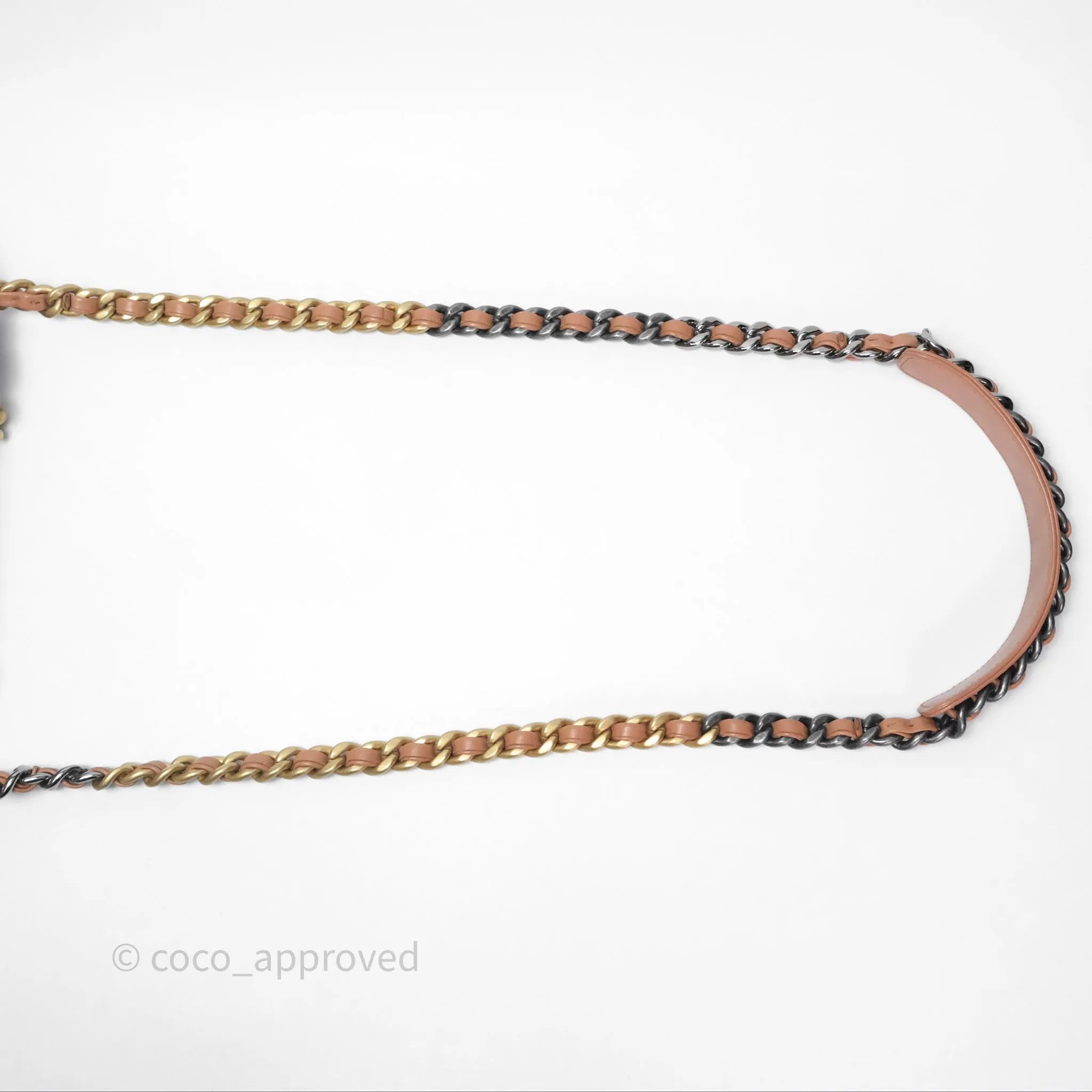 Chanel 19 Small Caramel Mixed Hardware