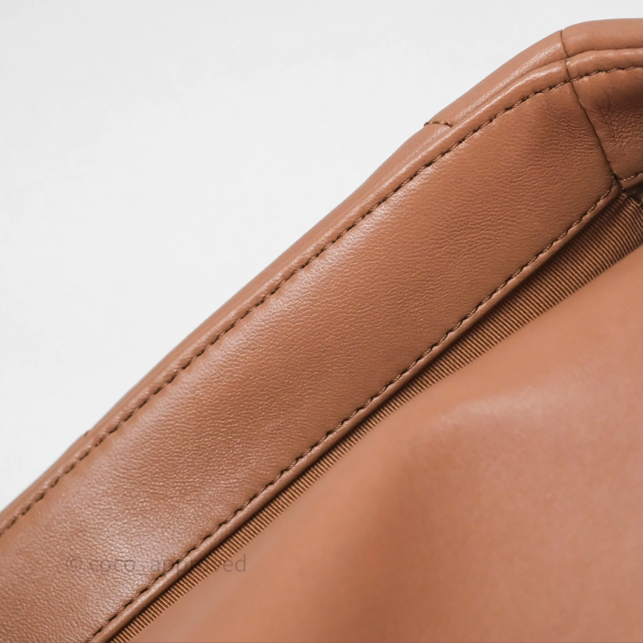 Chanel 19 Small Caramel Mixed Hardware