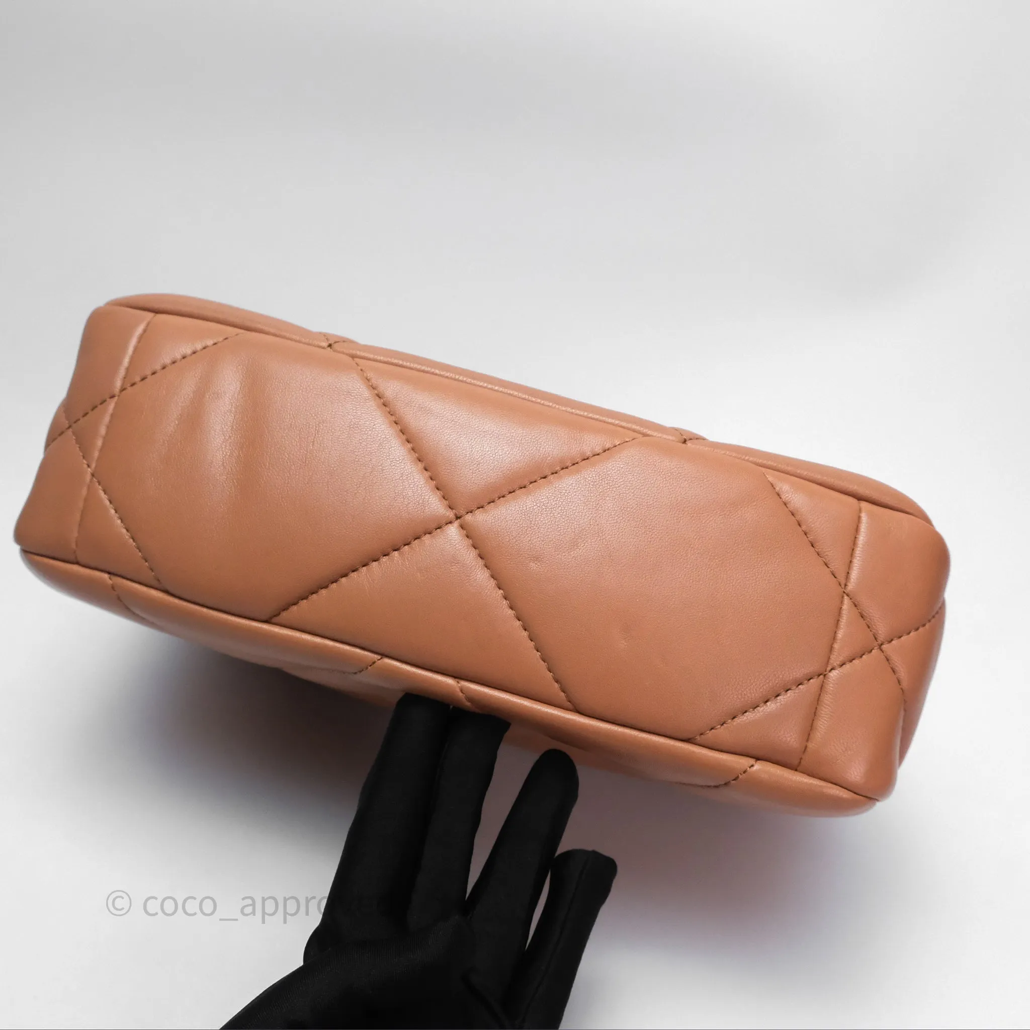 Chanel 19 Small Caramel Mixed Hardware