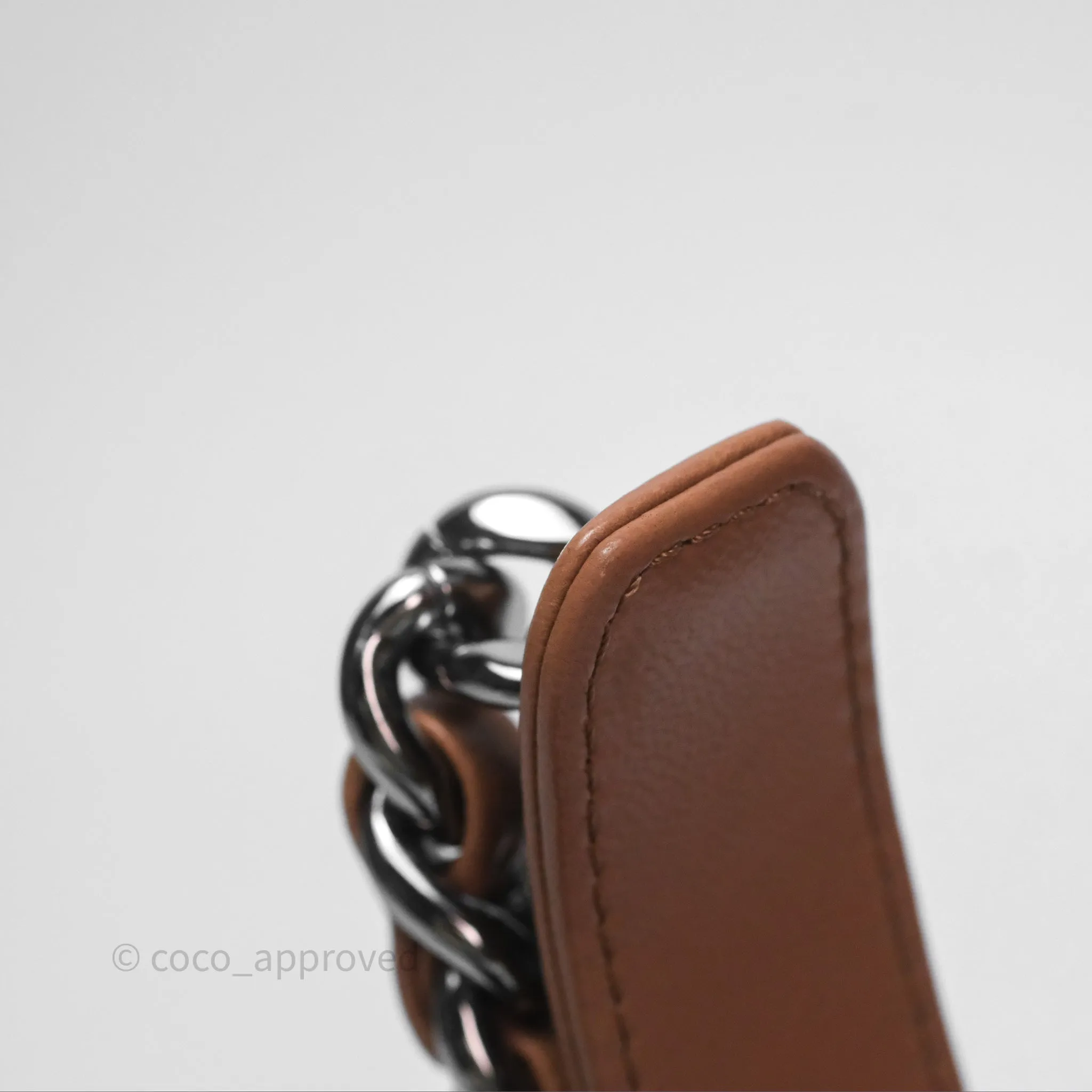 Chanel 19 Small Caramel Mixed Hardware