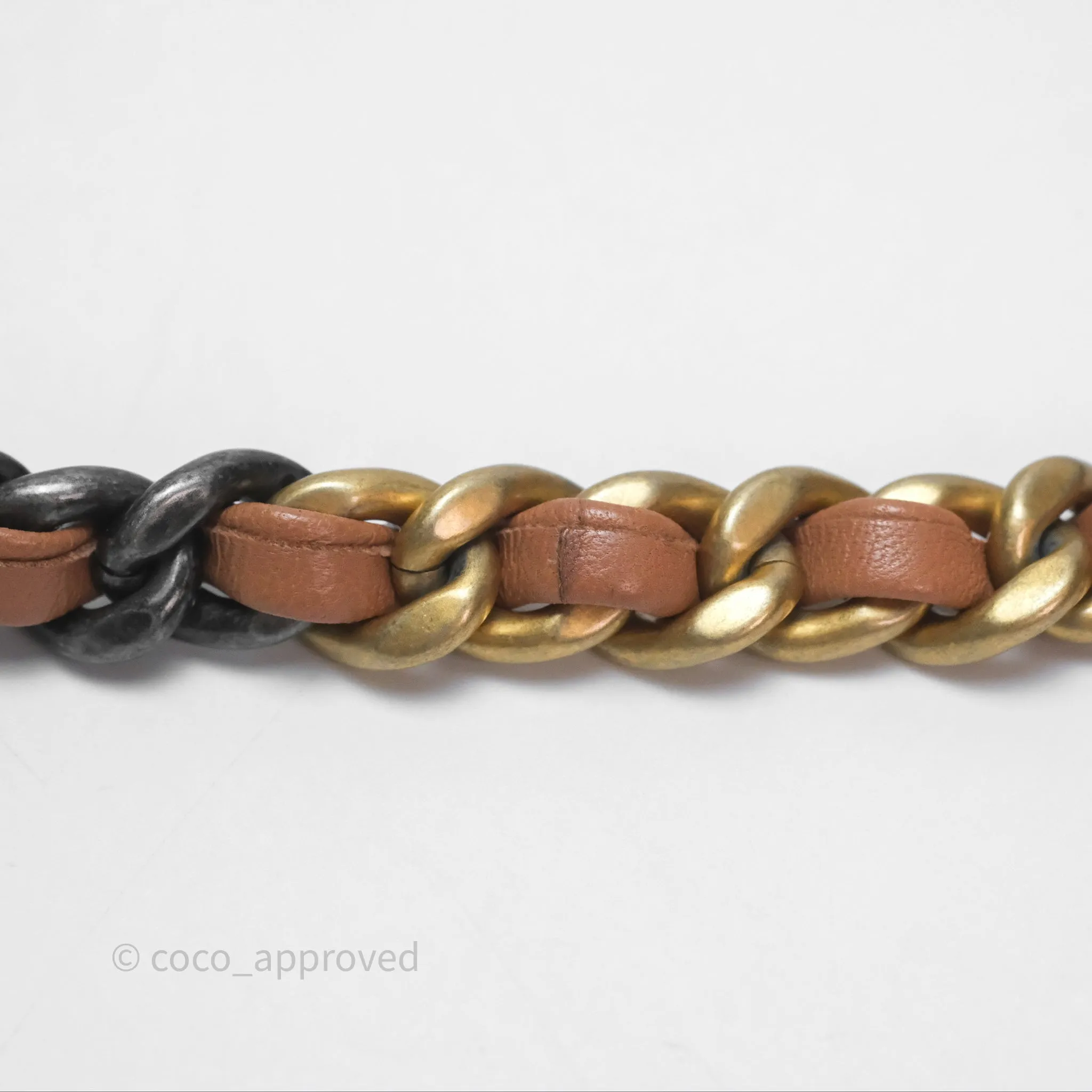 Chanel 19 Small Caramel Mixed Hardware