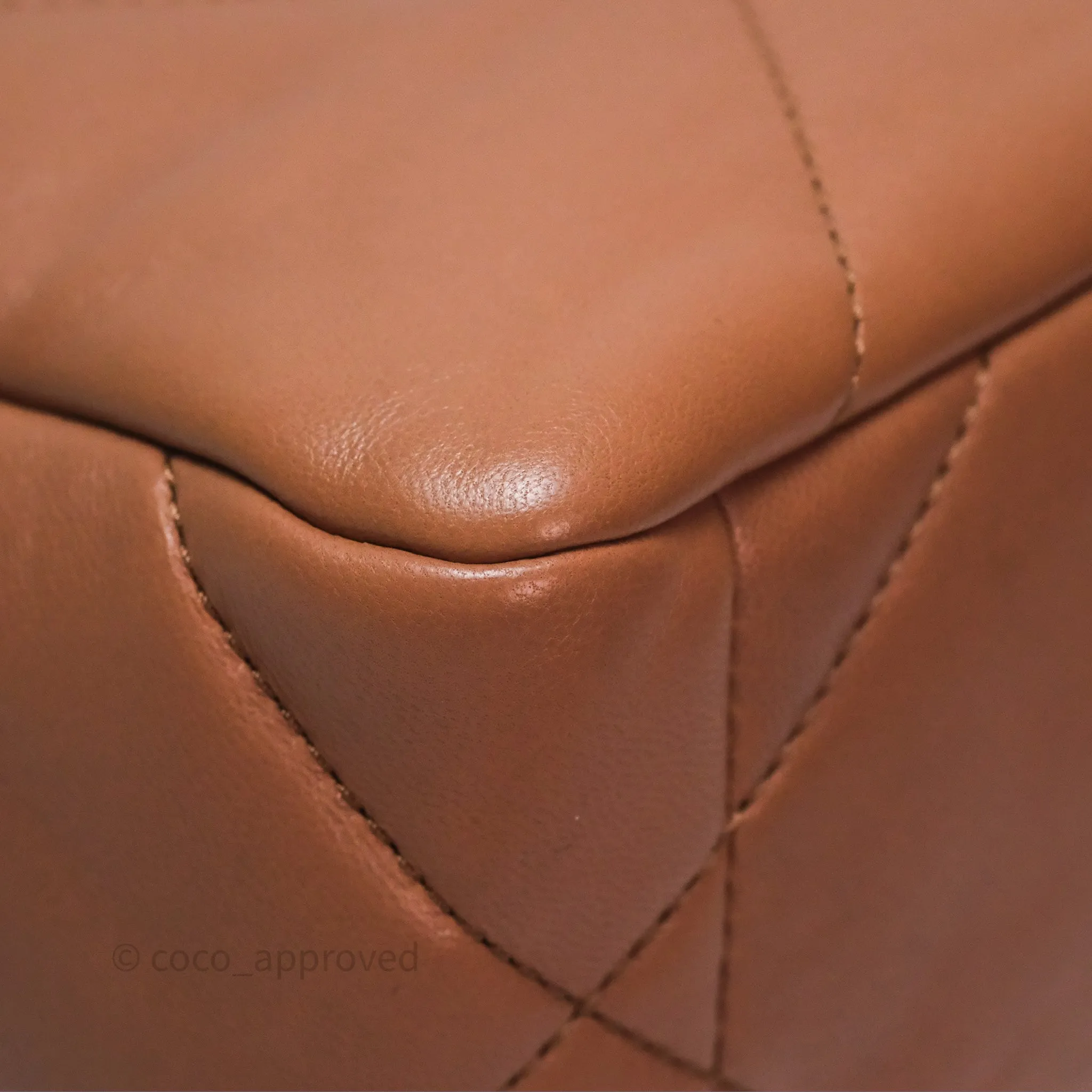 Chanel 19 Small Caramel Mixed Hardware