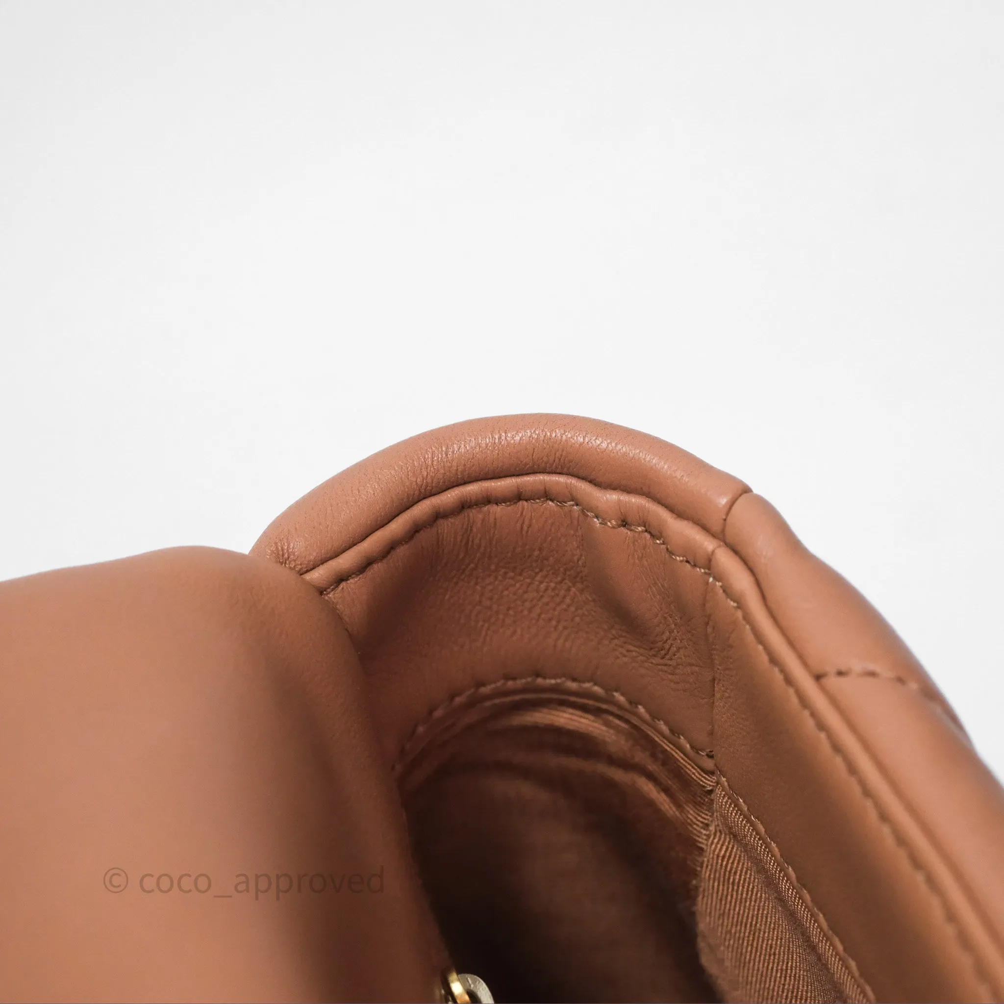 Chanel 19 Small Caramel Mixed Hardware