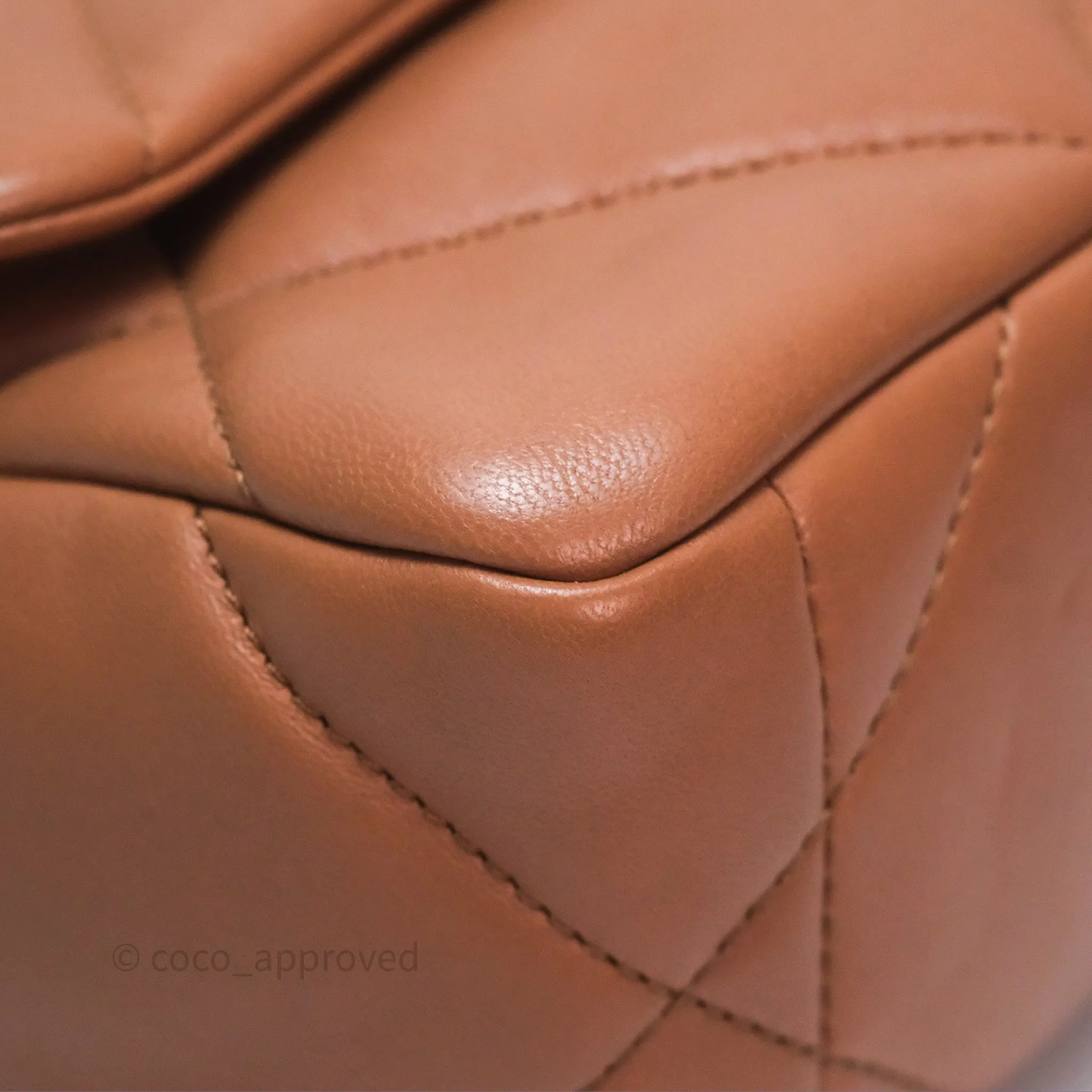 Chanel 19 Small Caramel Mixed Hardware