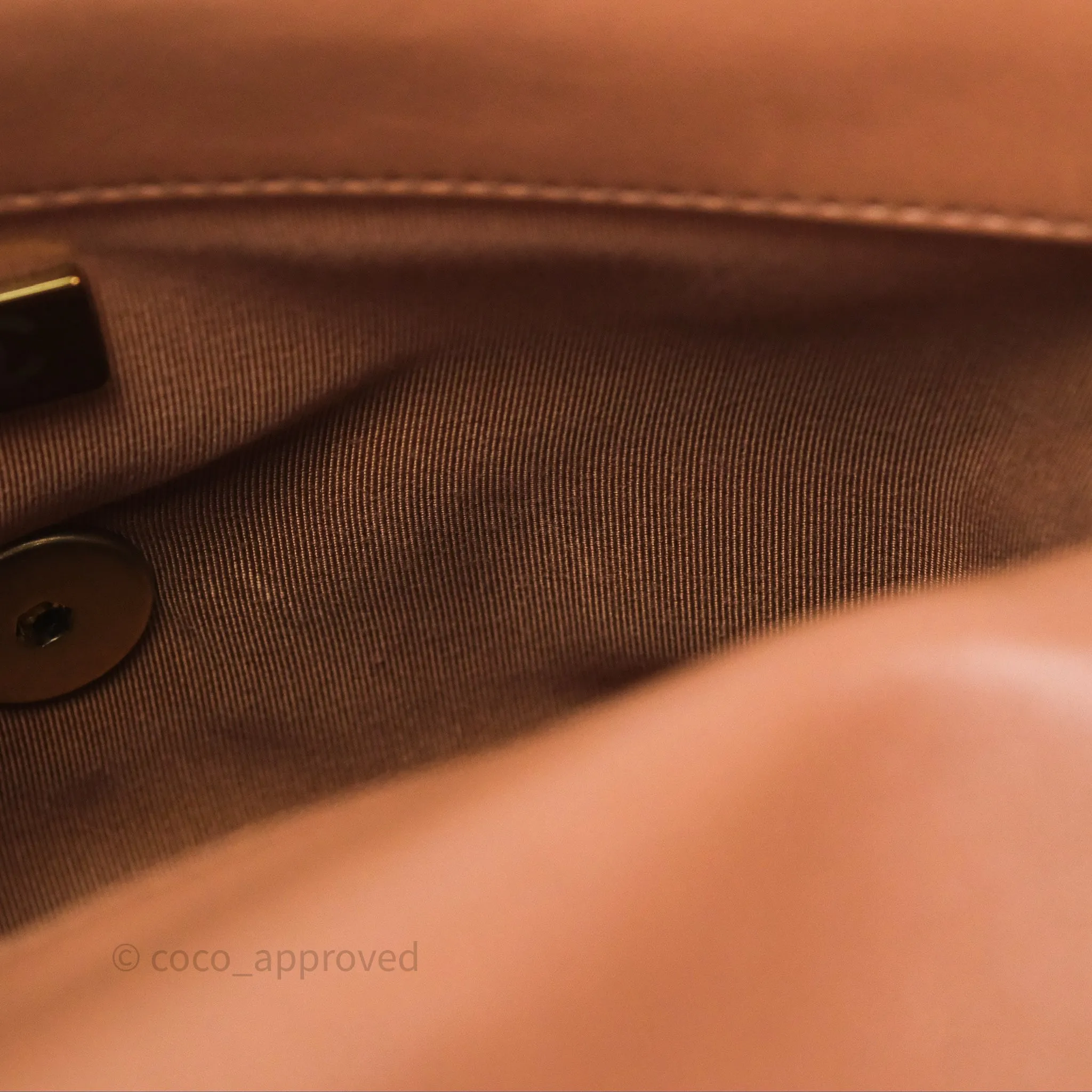 Chanel 19 Small Caramel Mixed Hardware