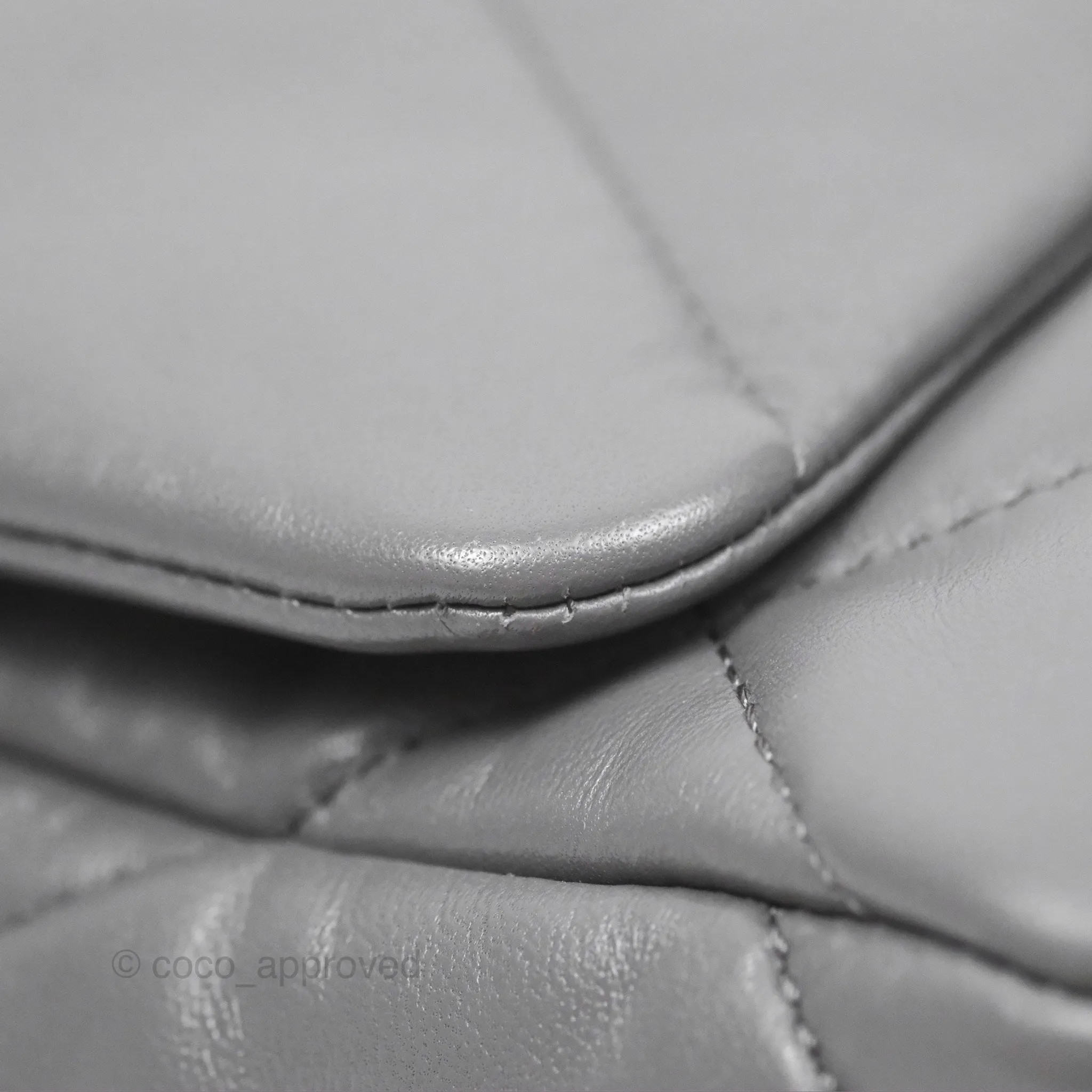 Chanel 19 Small Dark Grey Mixed Hardware