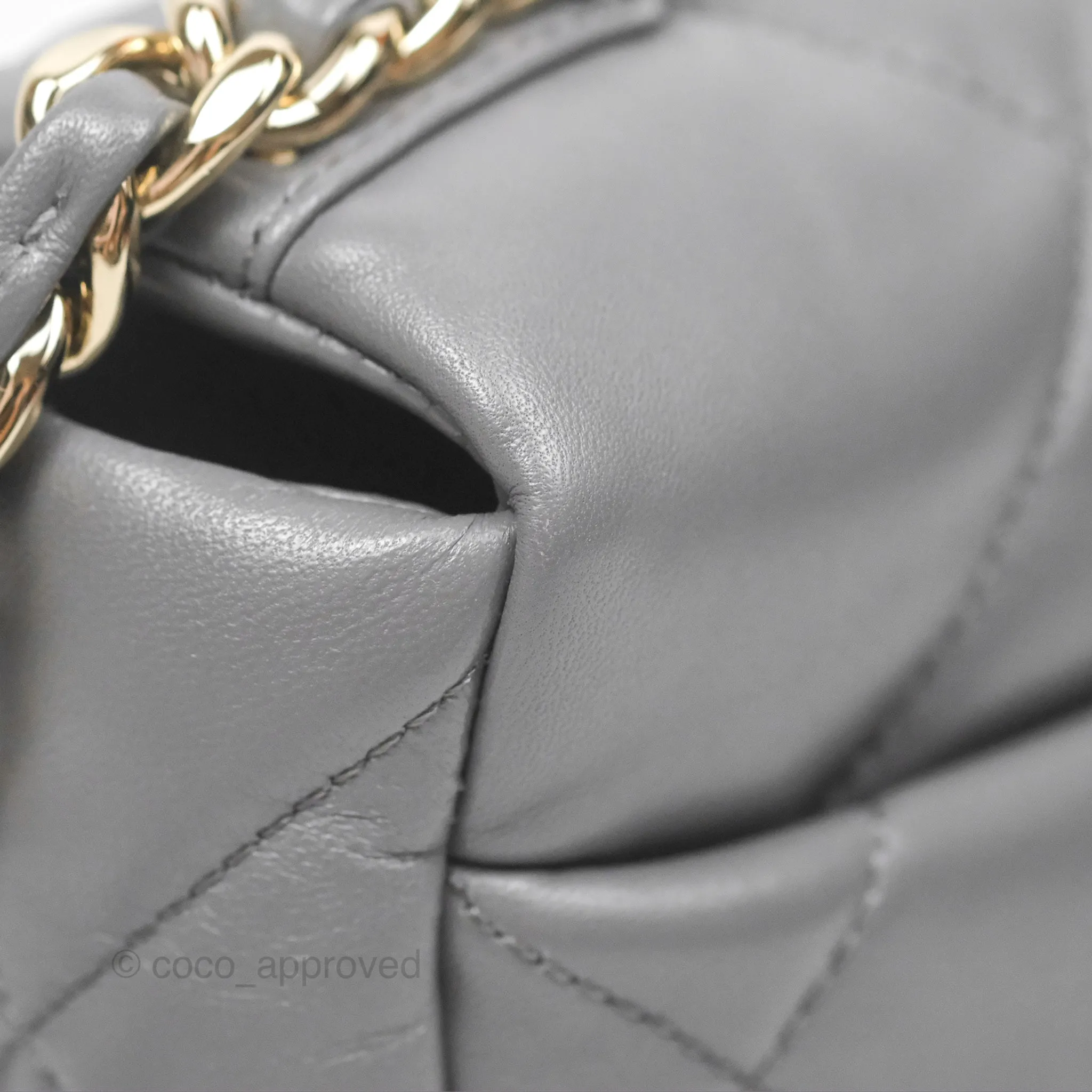 Chanel 19 Small Dark Grey Mixed Hardware