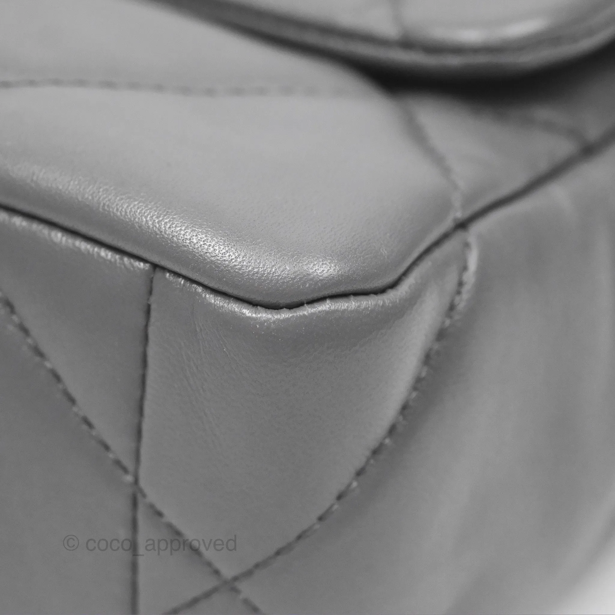 Chanel 19 Small Dark Grey Mixed Hardware