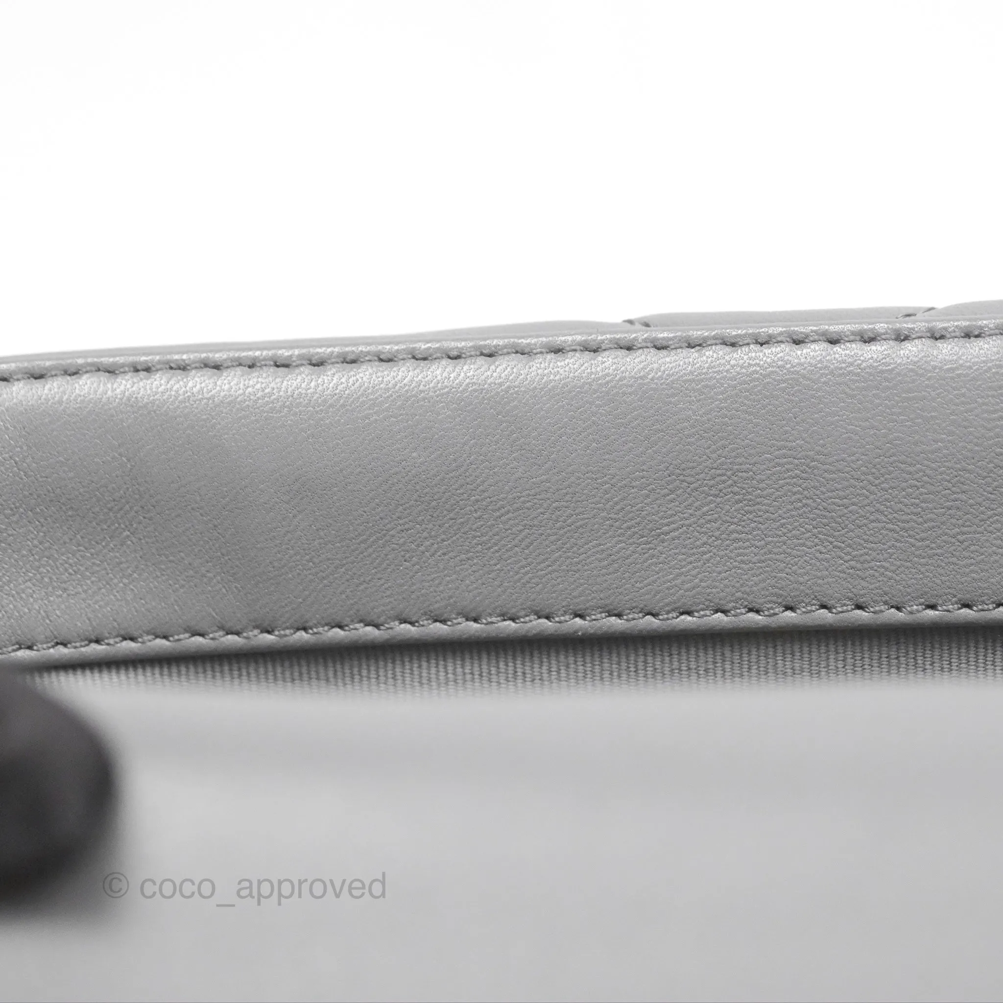 Chanel 19 Small Dark Grey Mixed Hardware