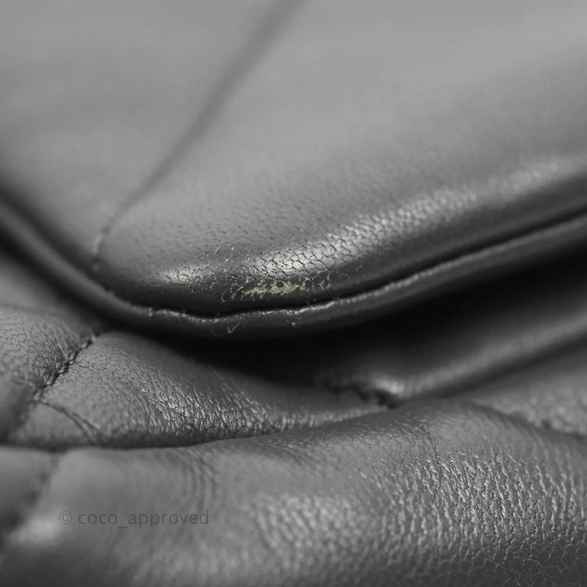 Chanel 19 Small Dark Grey Mixed Hardware