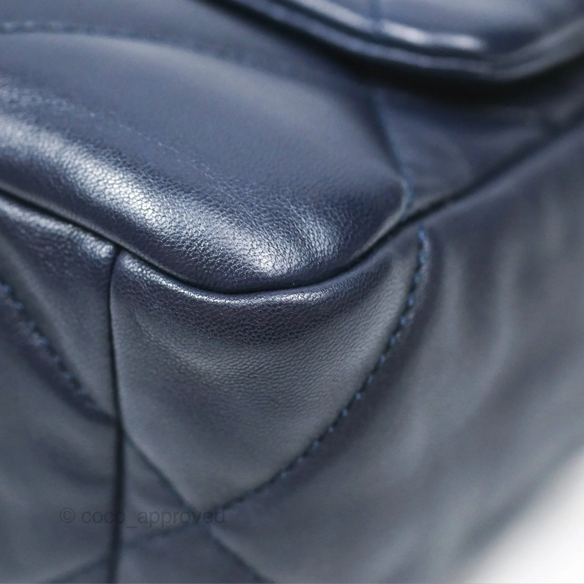 Chanel 19 Small Dark Navy Mixed Hardware