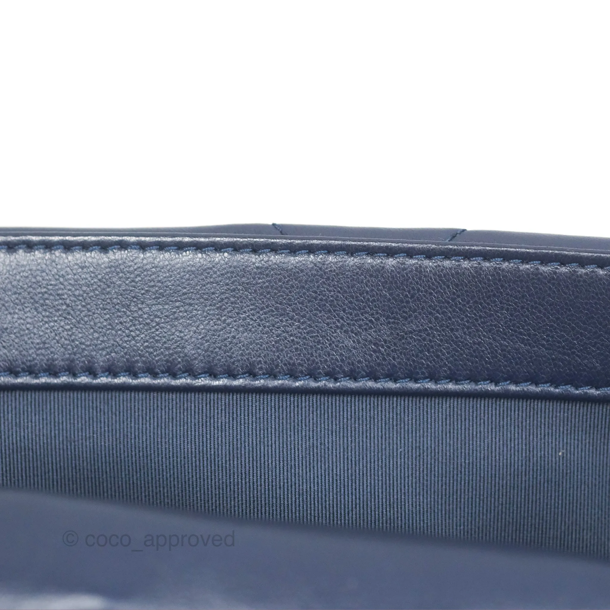 Chanel 19 Small Dark Navy Mixed Hardware