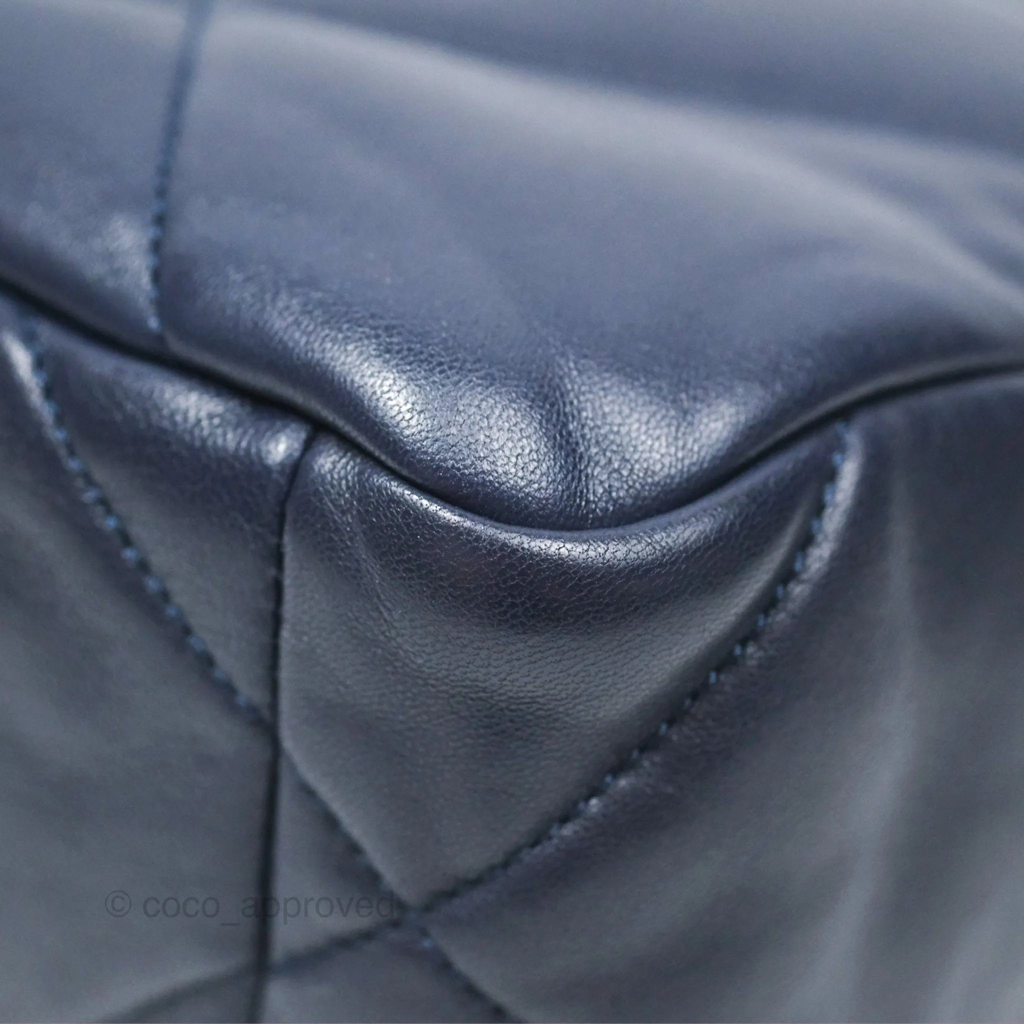 Chanel 19 Small Dark Navy Mixed Hardware