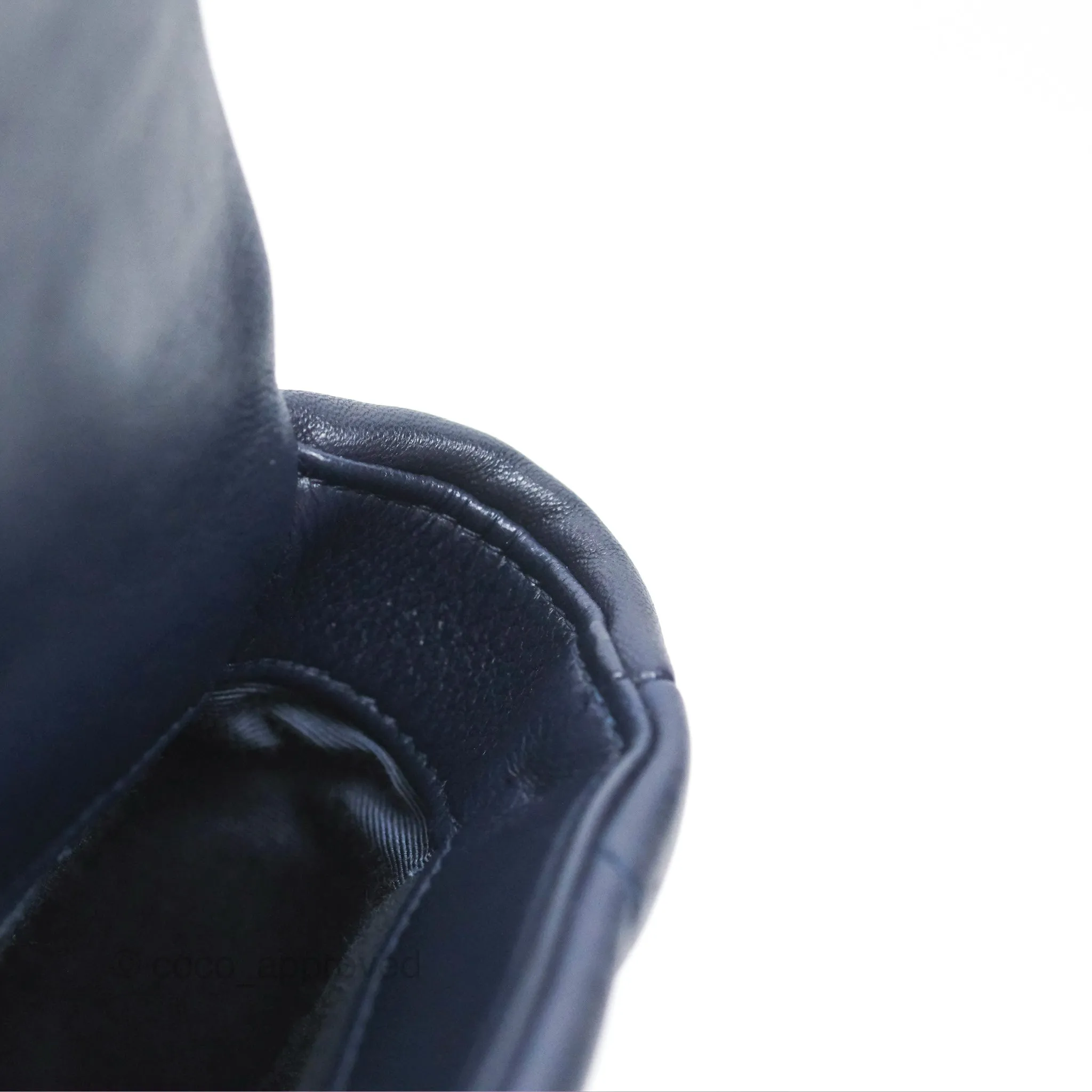 Chanel 19 Small Dark Navy Mixed Hardware