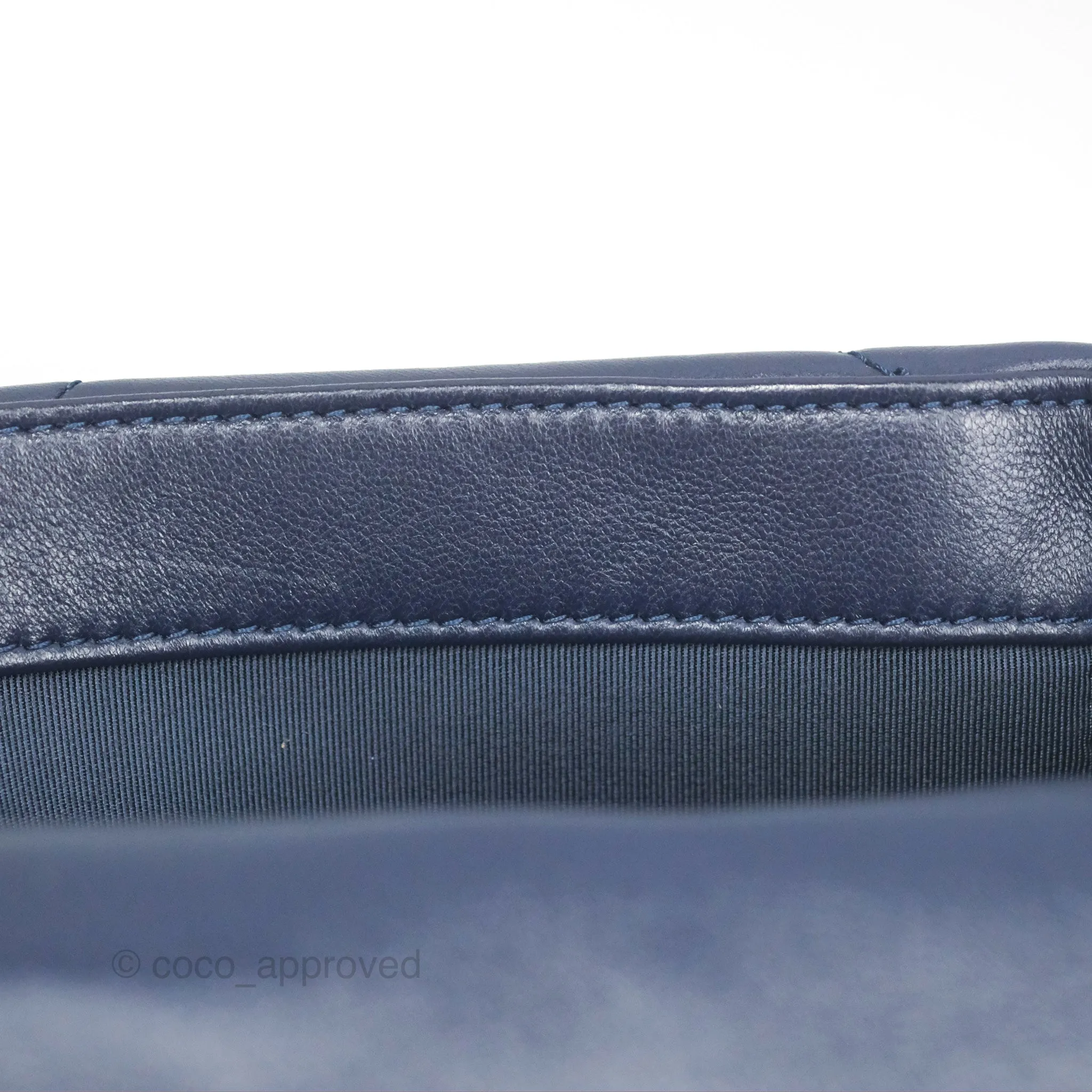Chanel 19 Small Dark Navy Mixed Hardware