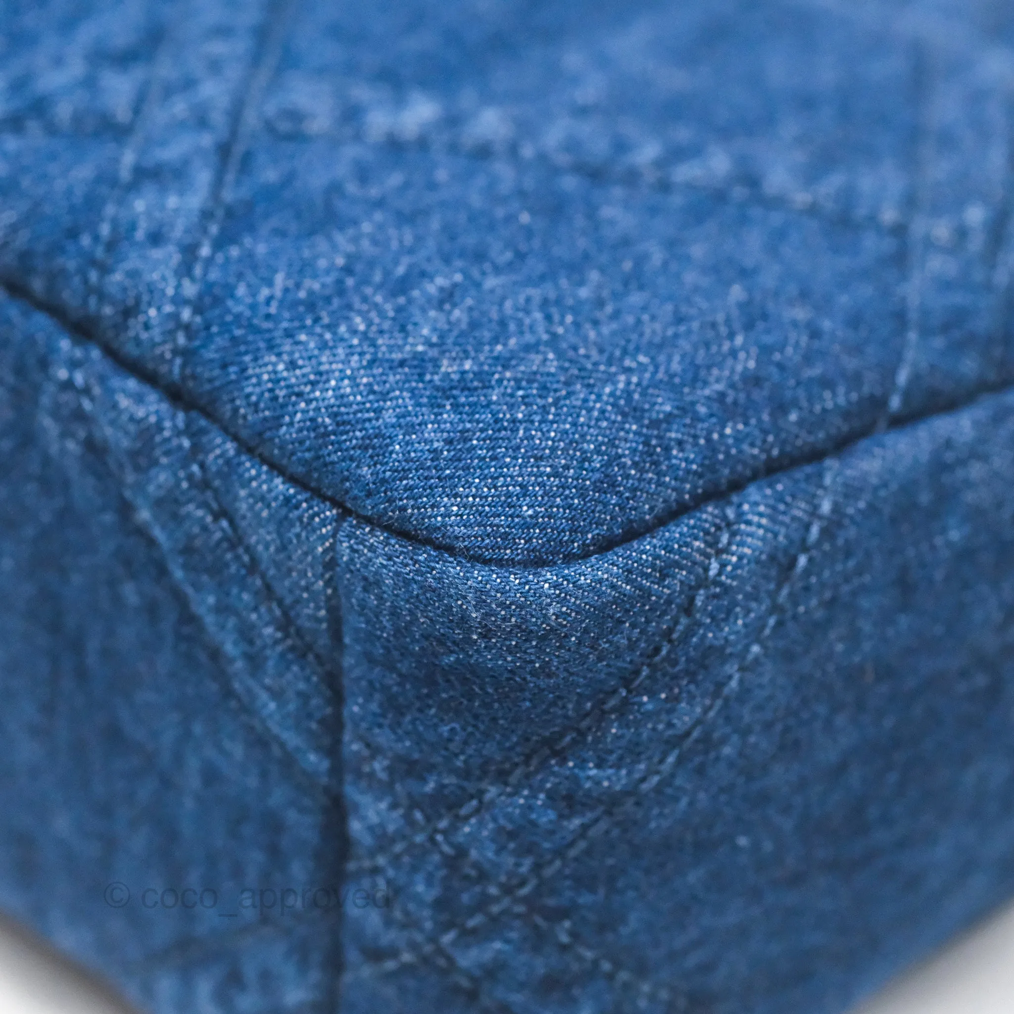 Chanel 19 Small Denim Fabric Mixed Hardware 22P