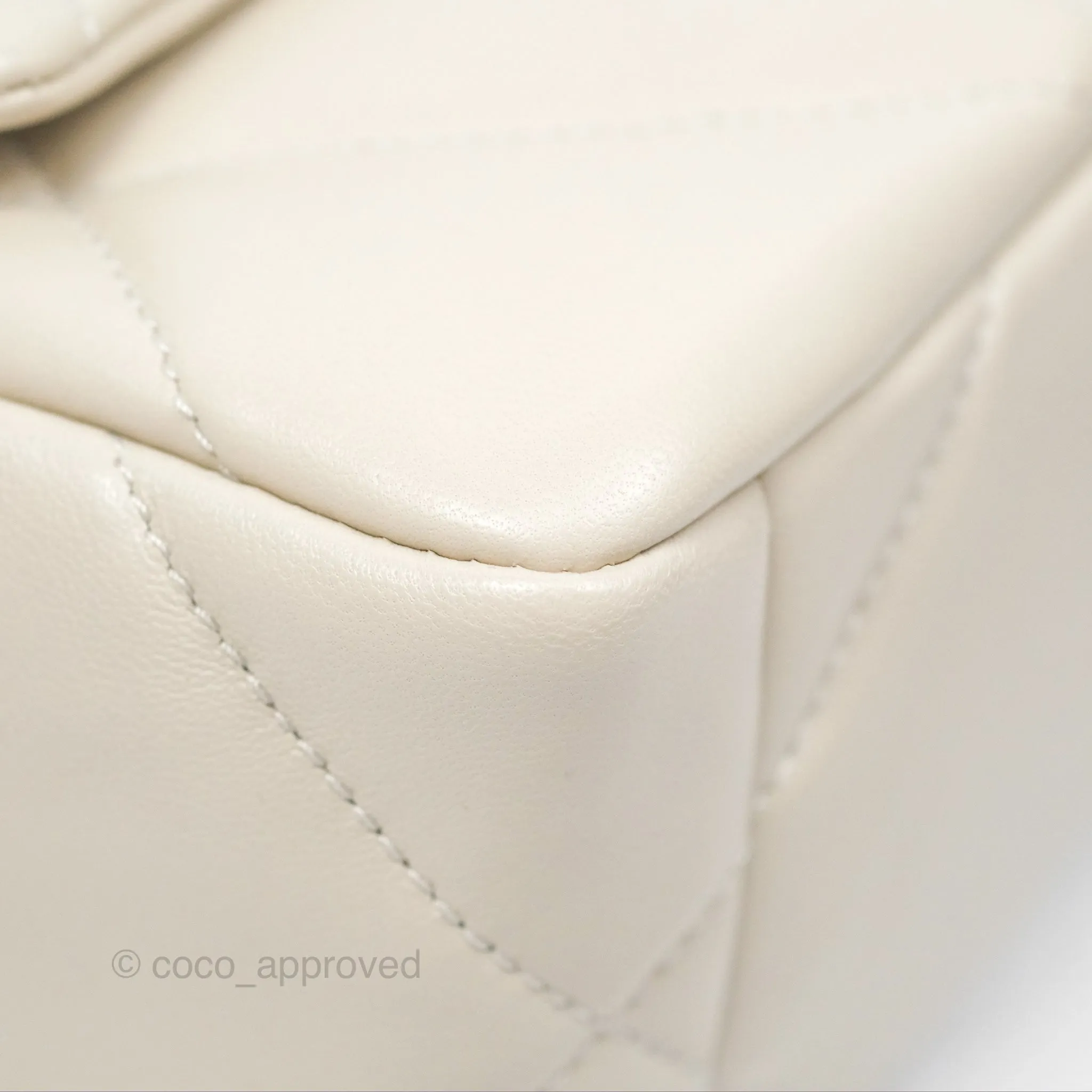 Chanel 19 Small Ivory Mixed Hardware