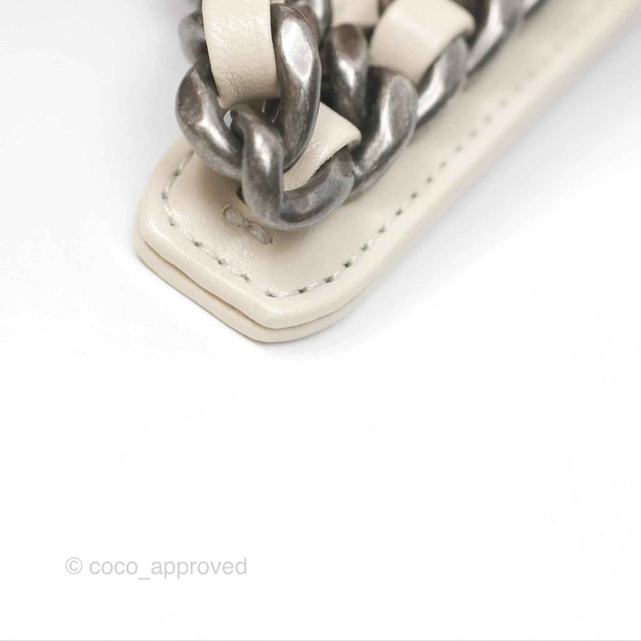 Chanel 19 Small Ivory Mixed Hardware