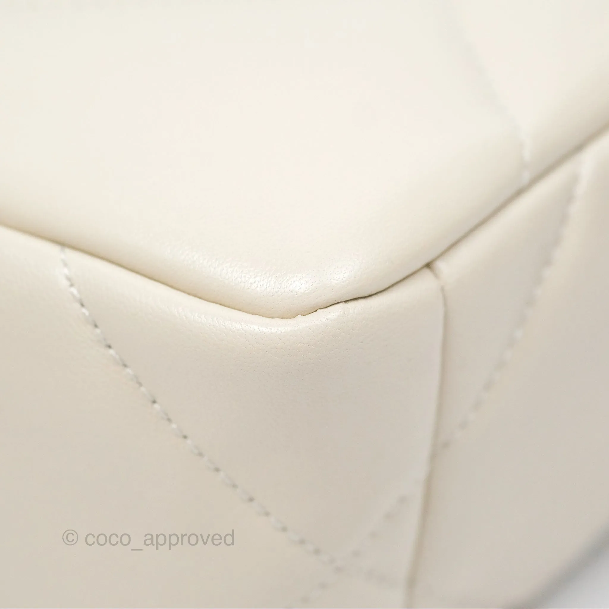 Chanel 19 Small Ivory Mixed Hardware