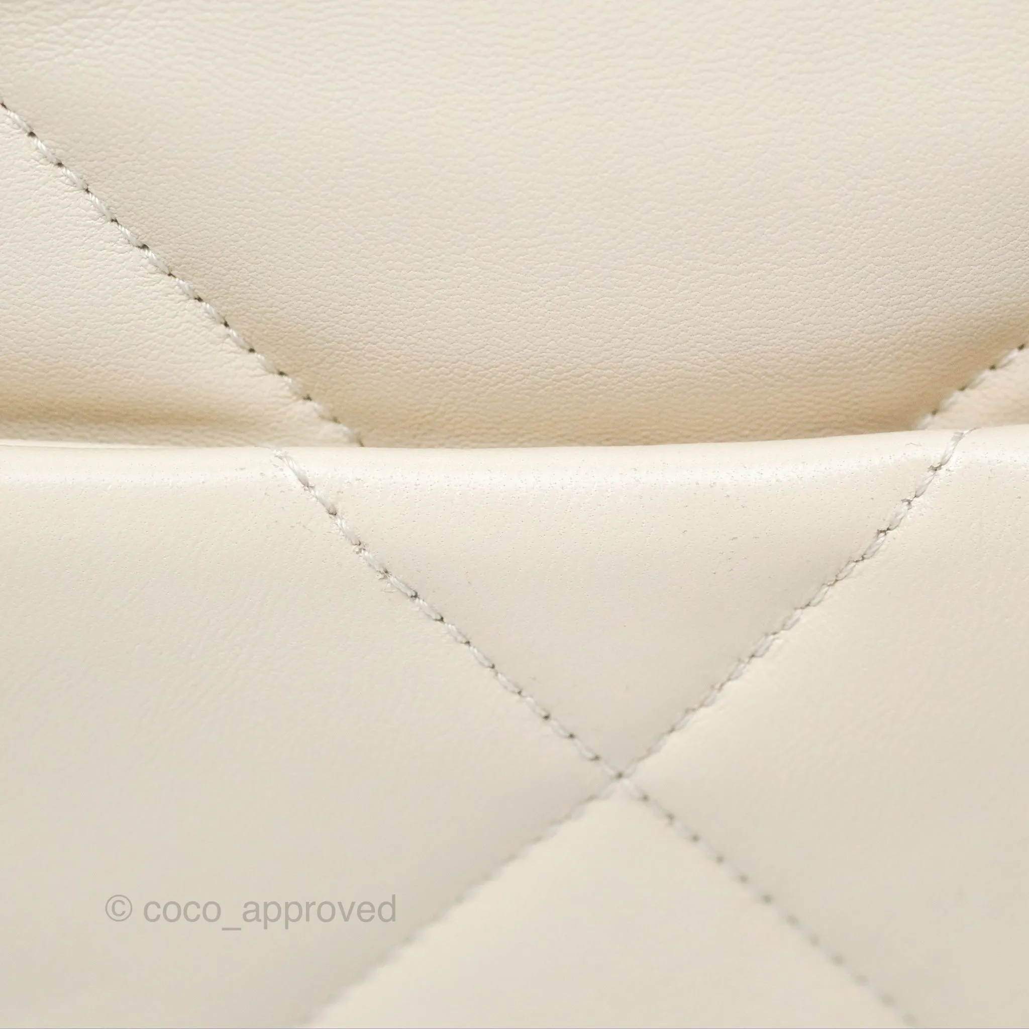 Chanel 19 Small Ivory Mixed Hardware