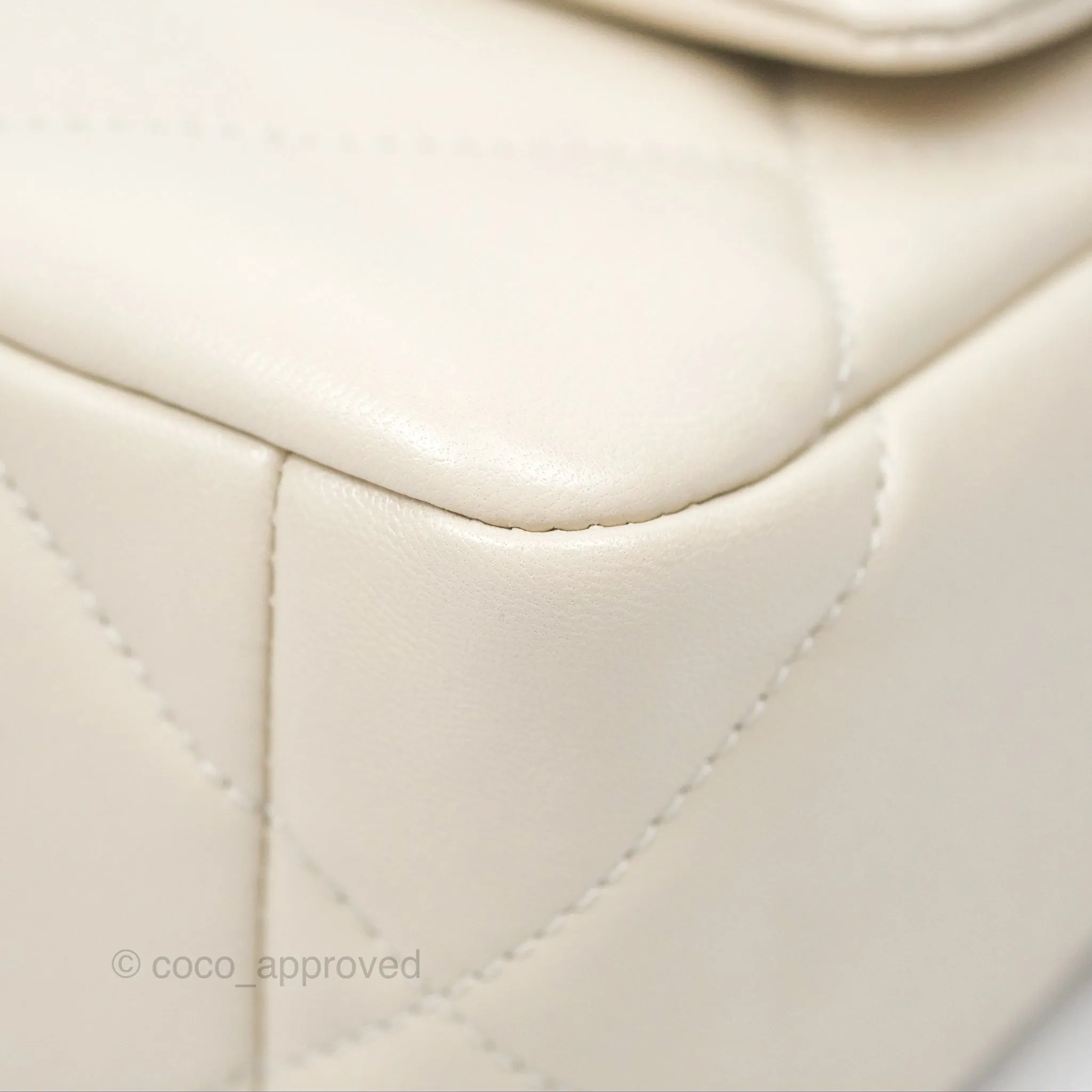 Chanel 19 Small Ivory Mixed Hardware