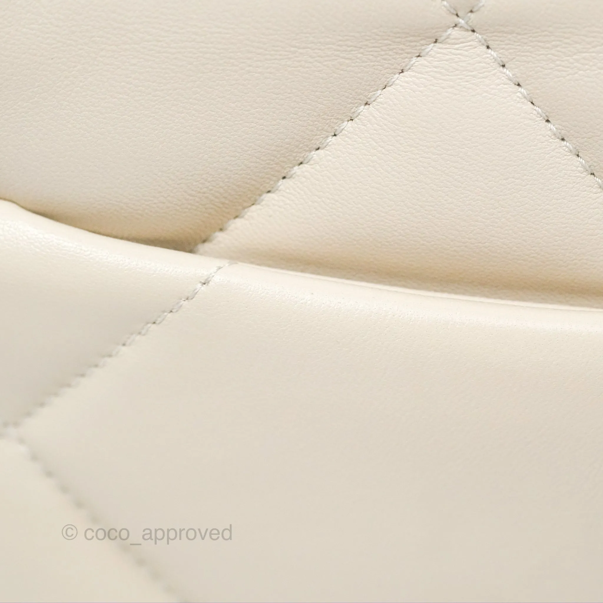 Chanel 19 Small Ivory Mixed Hardware