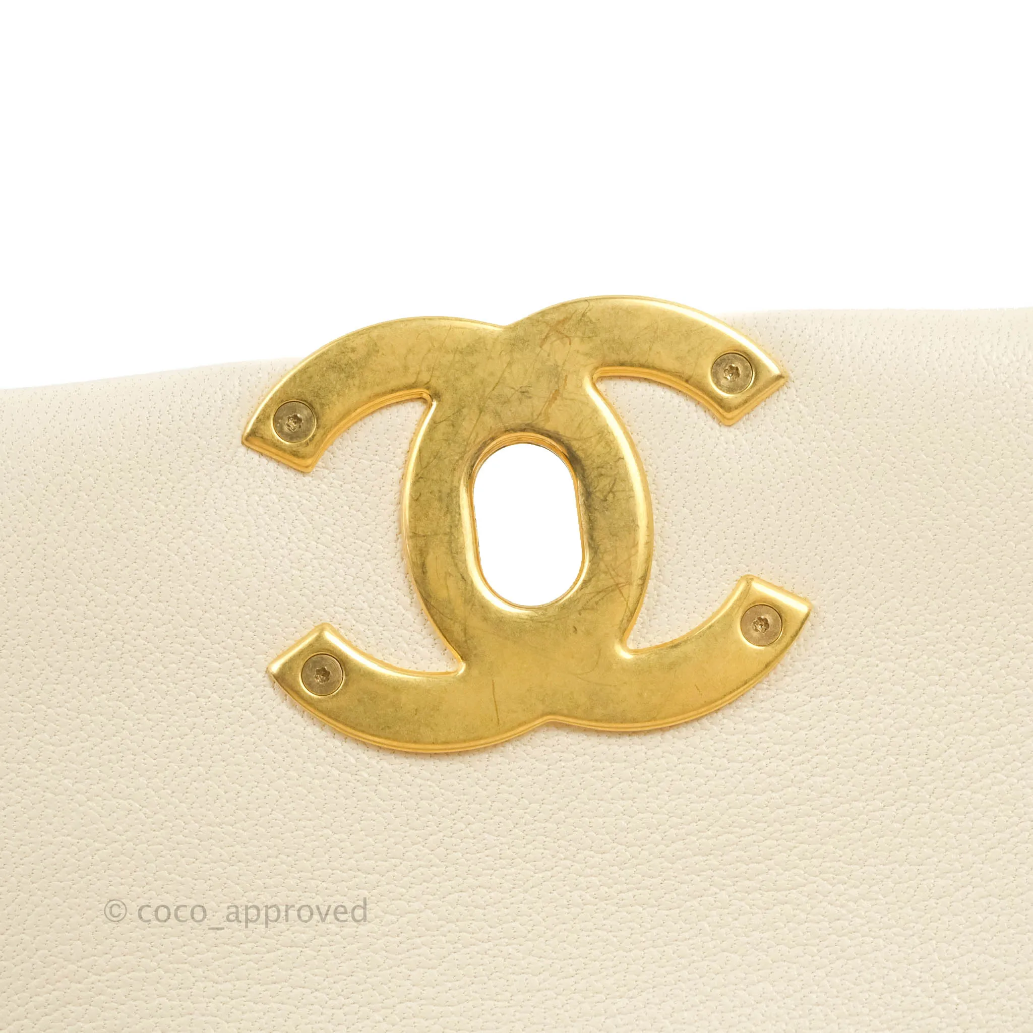 Chanel 19 Small Light Beige Lambskin Mixed Hardware 20C