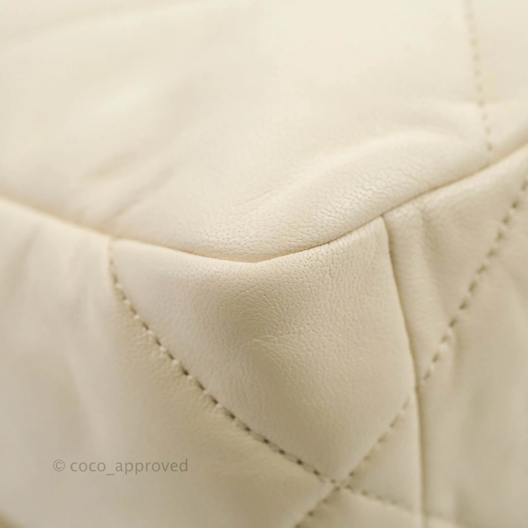 Chanel 19 Small Light Beige Lambskin Mixed Hardware 20C