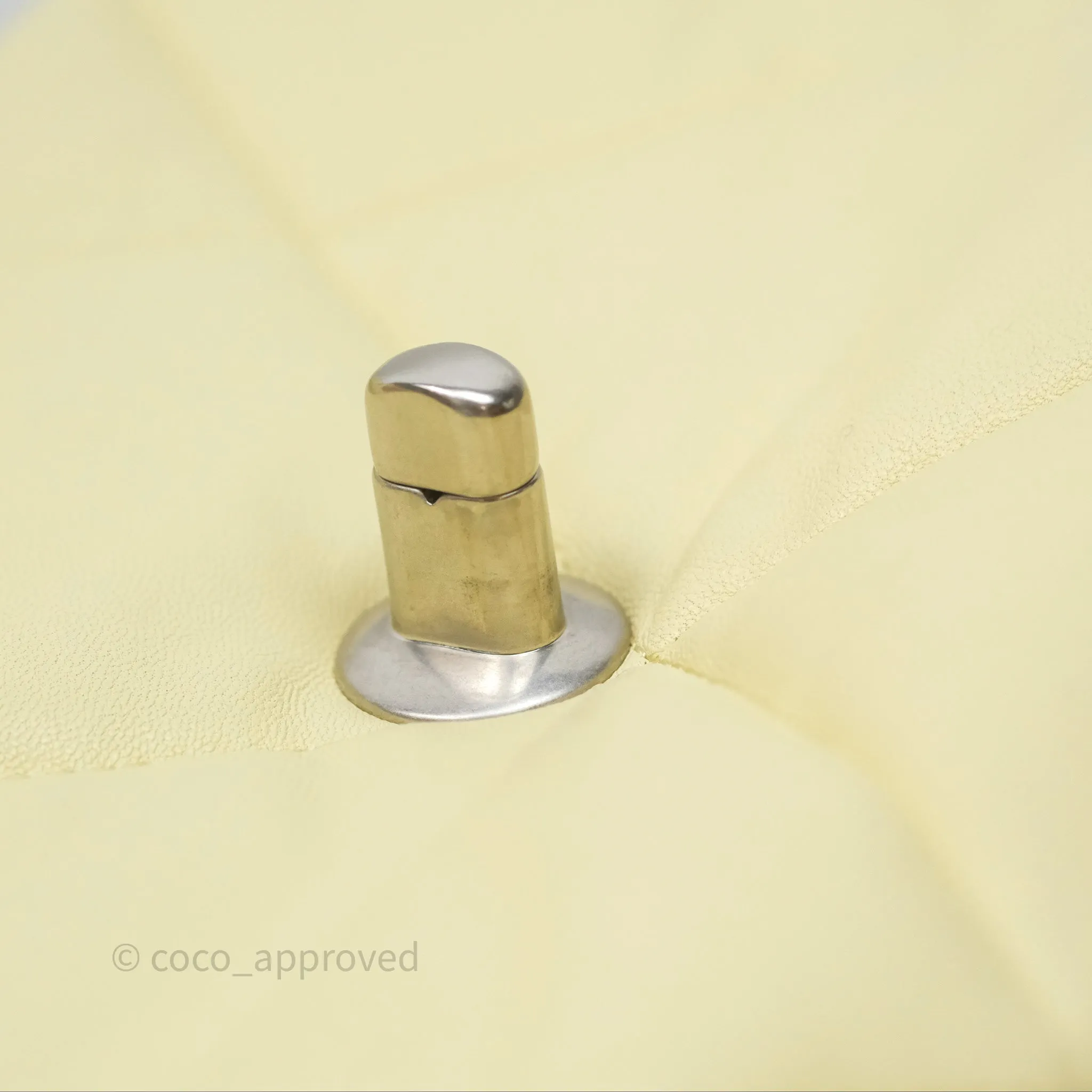 Chanel 19 Small Light Yellow Mixed Hardware