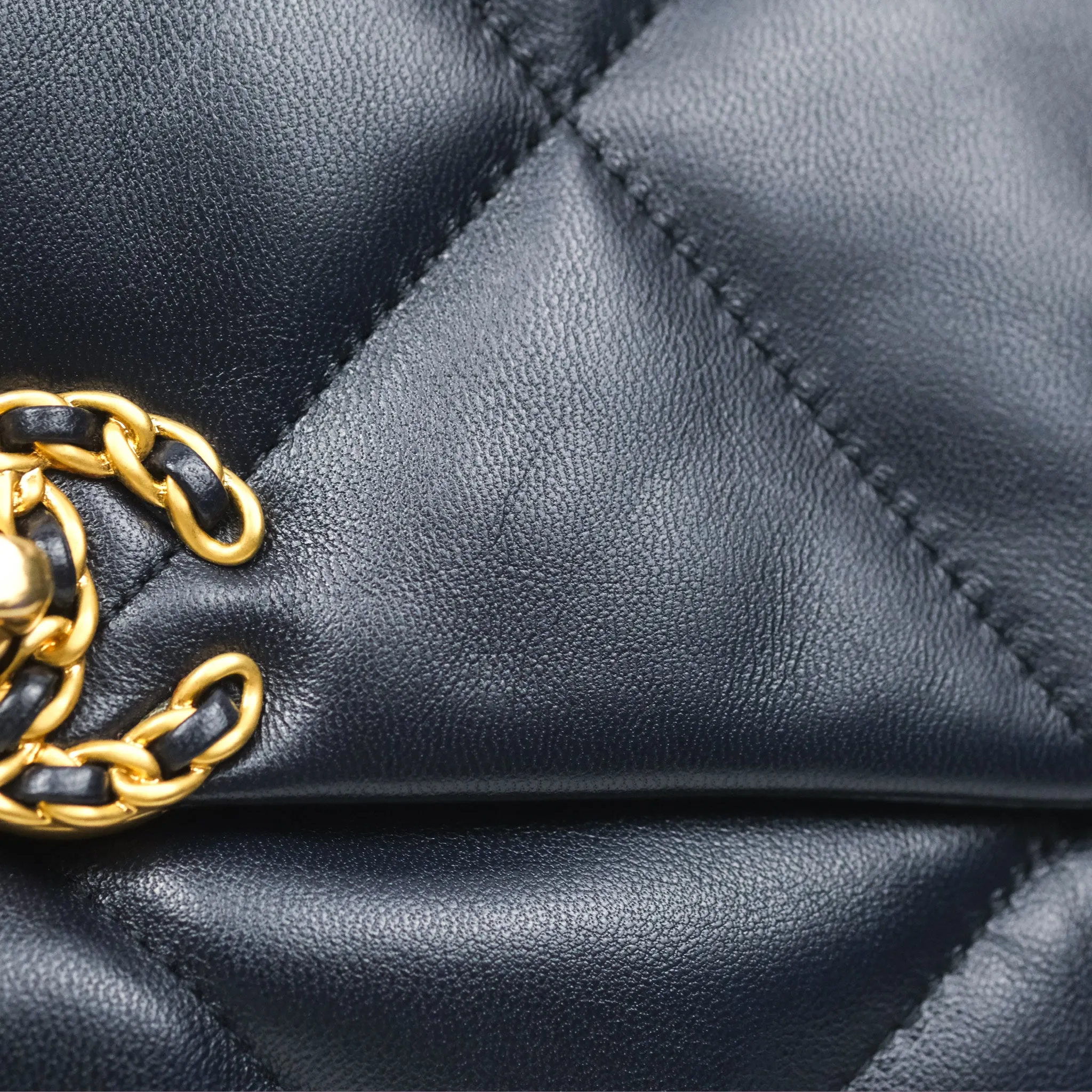 Chanel 19 Small Navy Mixed Hardware