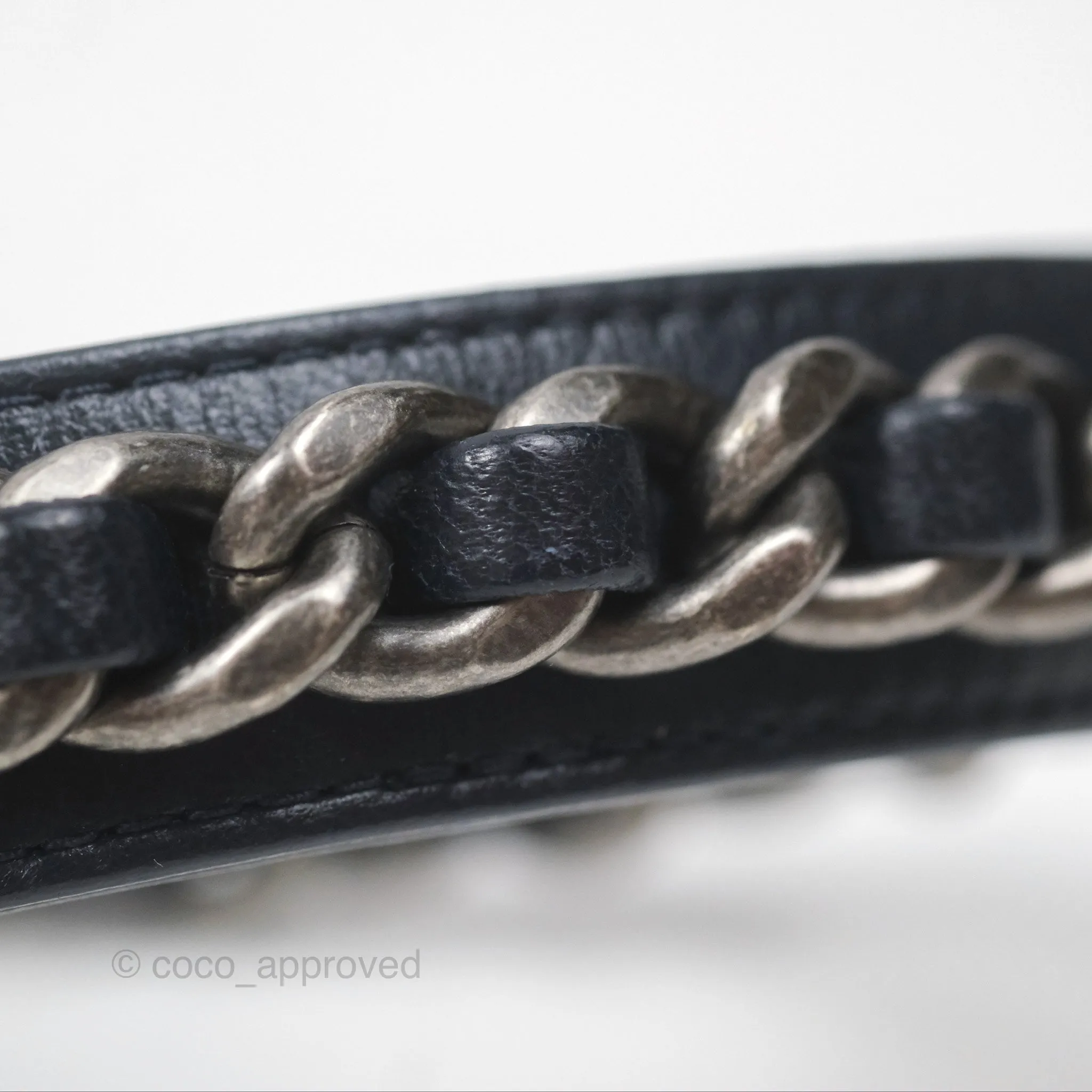 Chanel 19 Small Navy Mixed Hardware
