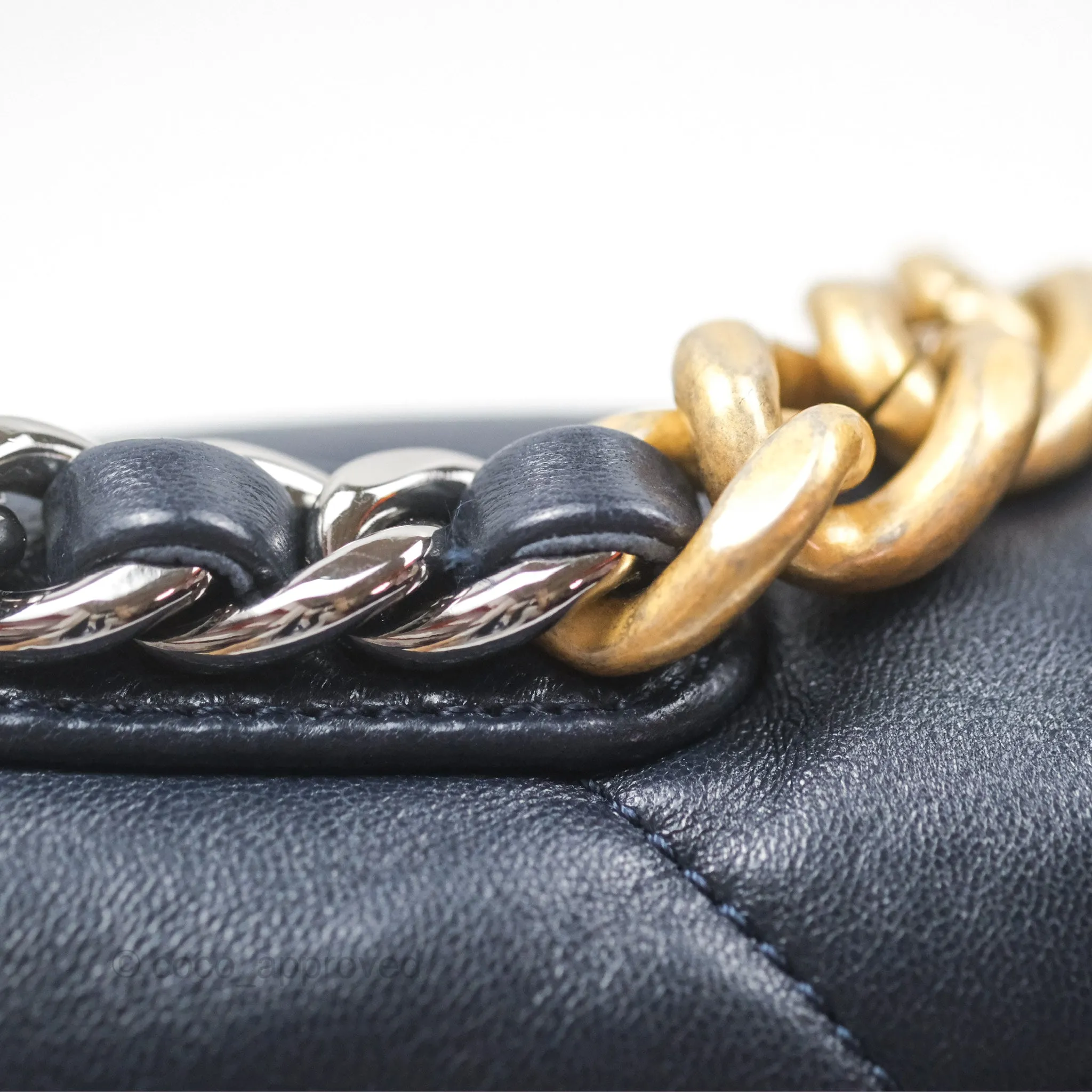 Chanel 19 Small Navy Mixed Hardware