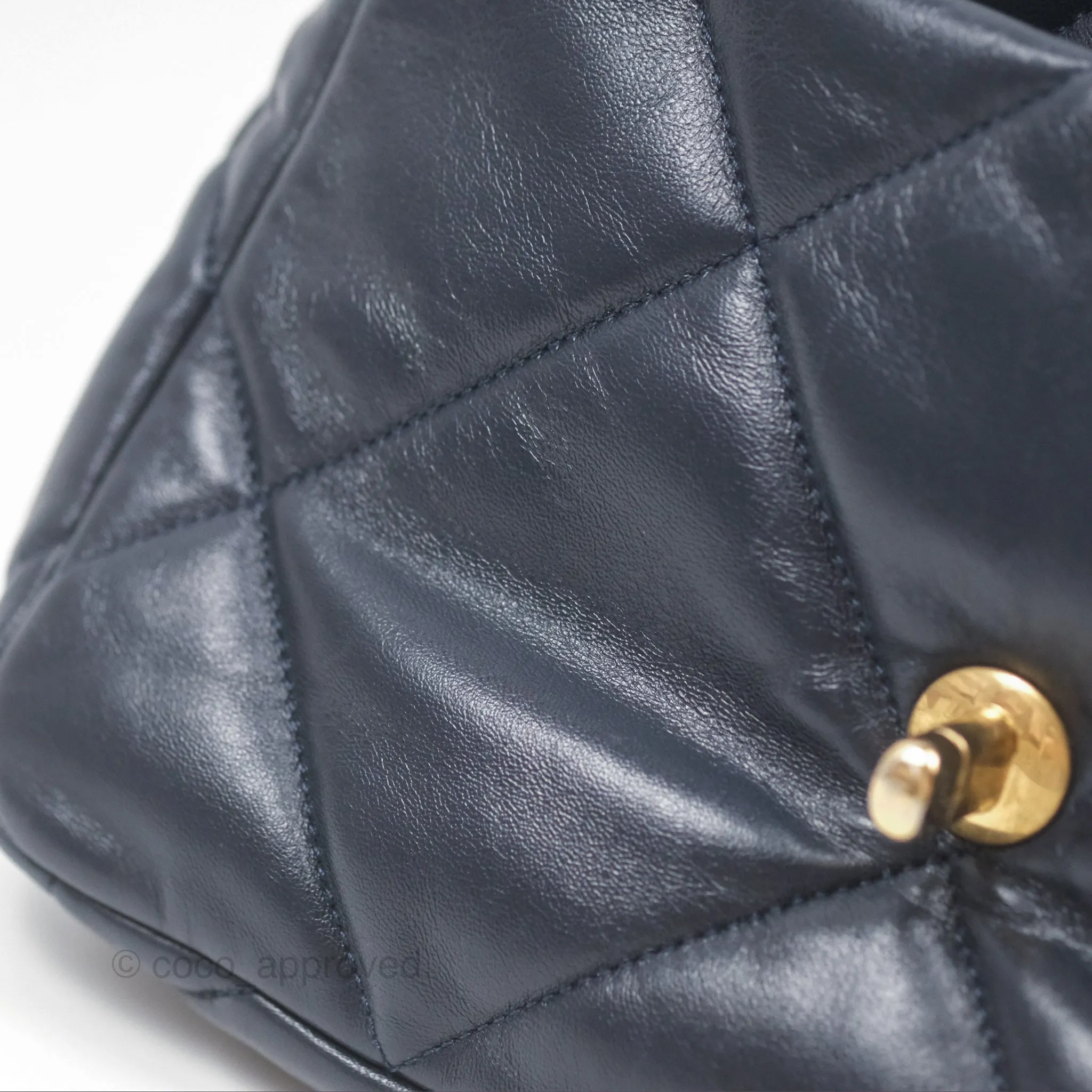 Chanel 19 Small Navy Mixed Hardware