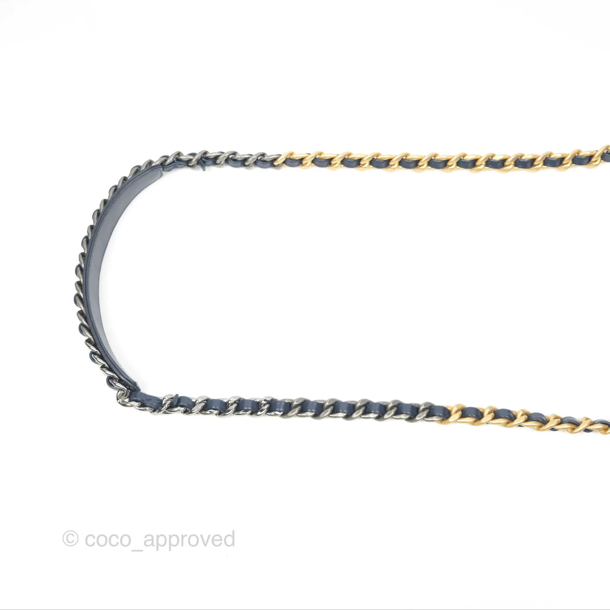 Chanel 19 Small Navy Mixed Hardware
