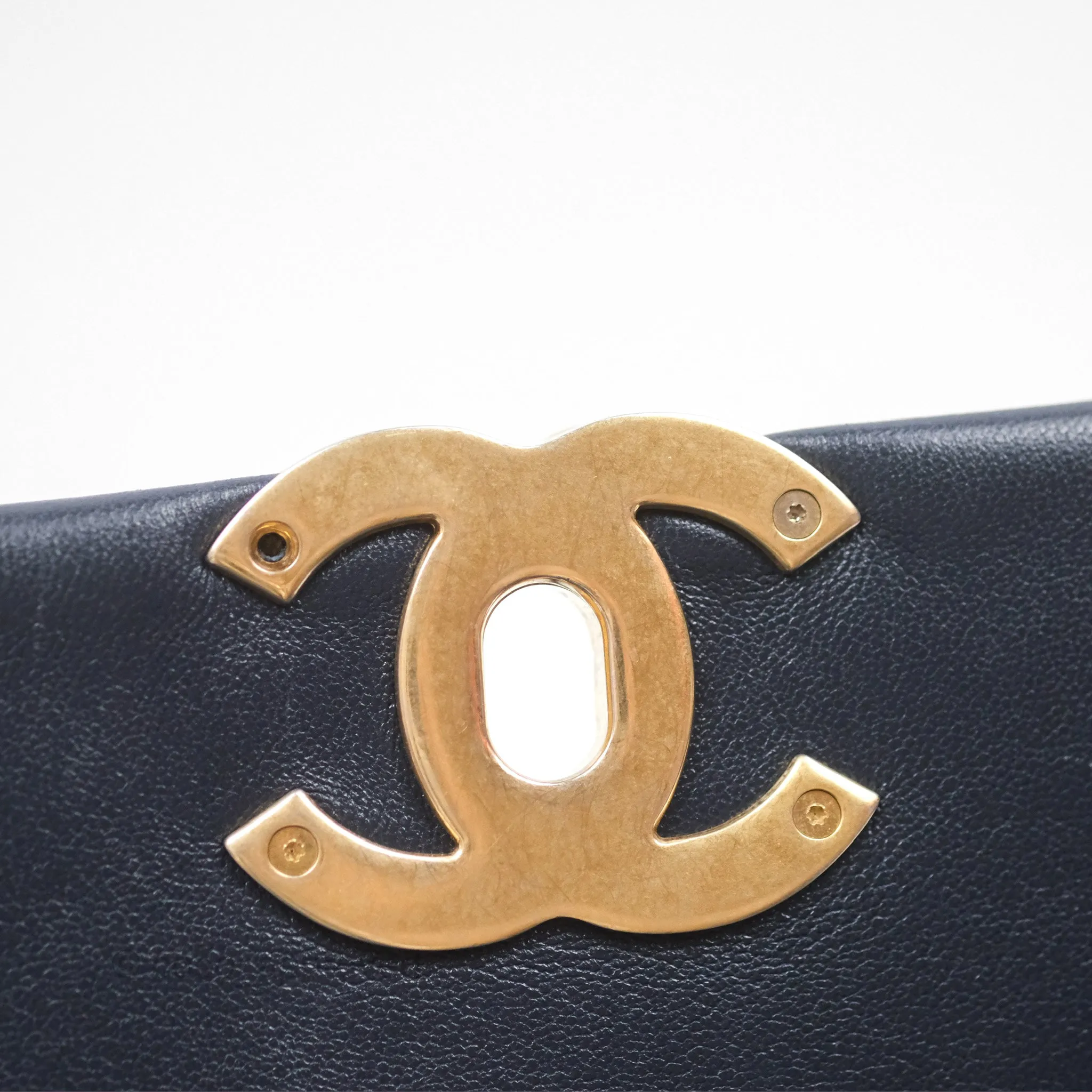 Chanel 19 Small Navy Mixed Hardware