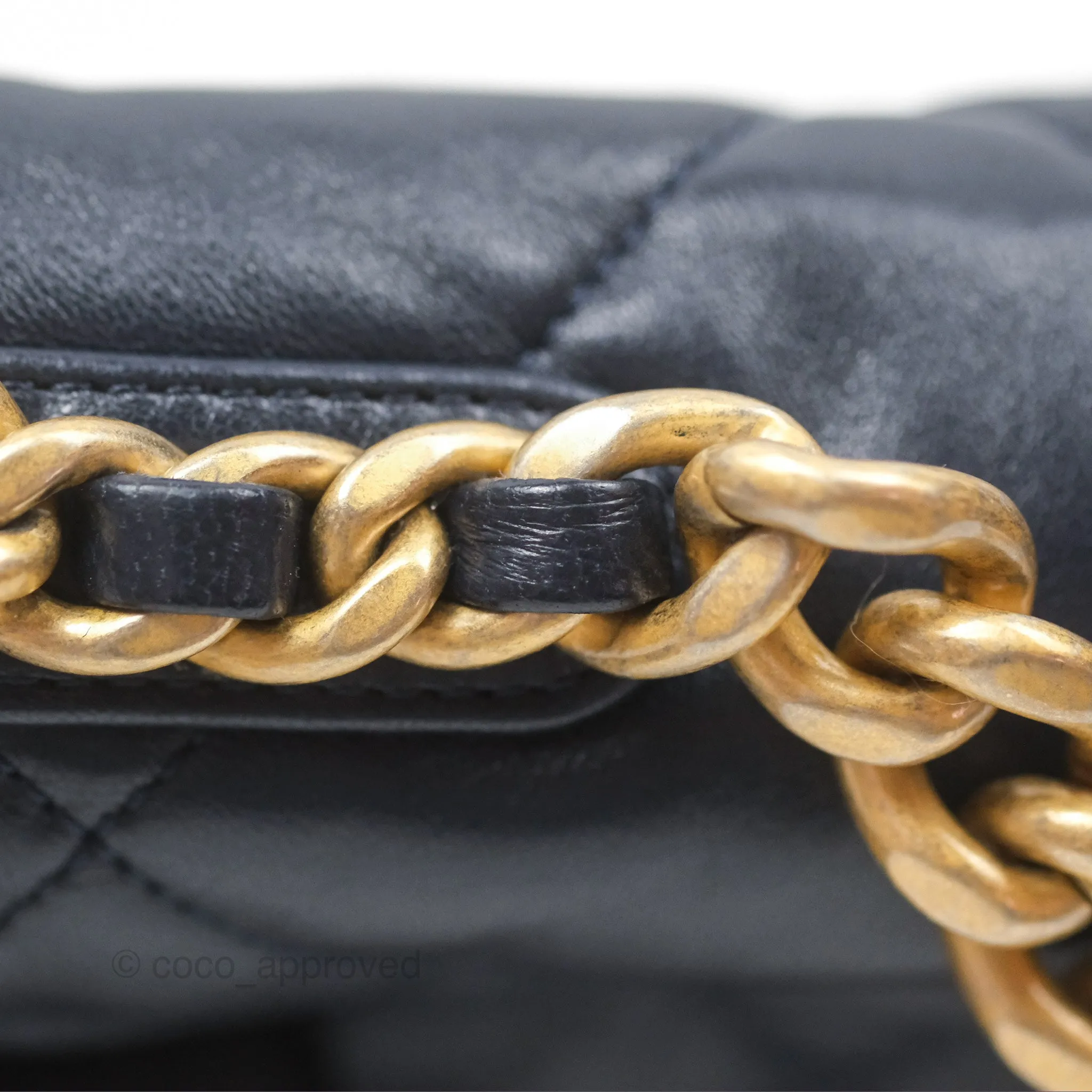 Chanel 19 Small Navy Mixed Hardware