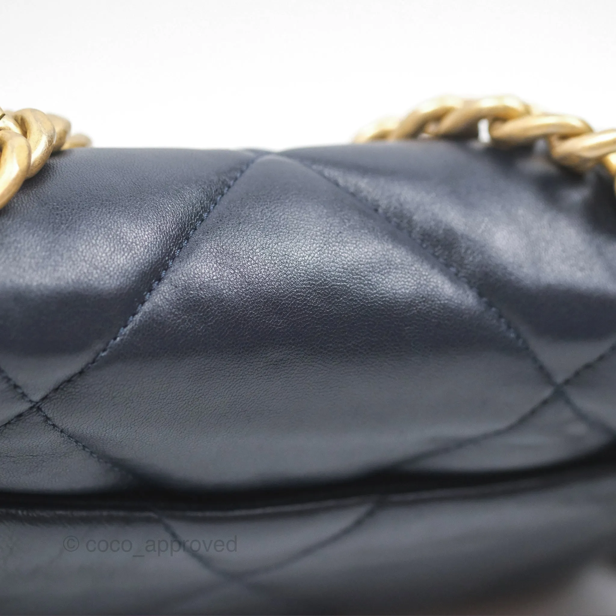 Chanel 19 Small Navy Mixed Hardware