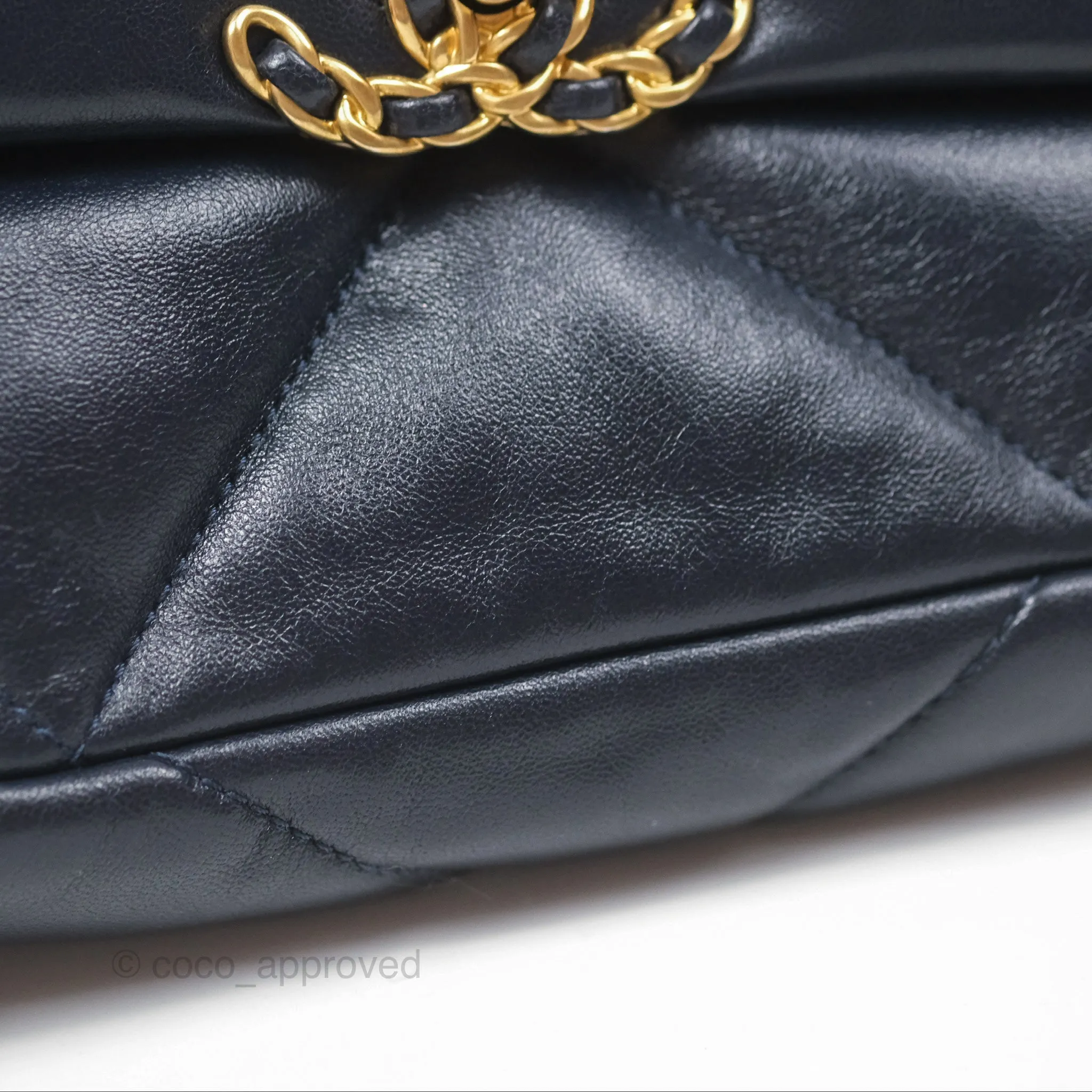 Chanel 19 Small Navy Mixed Hardware