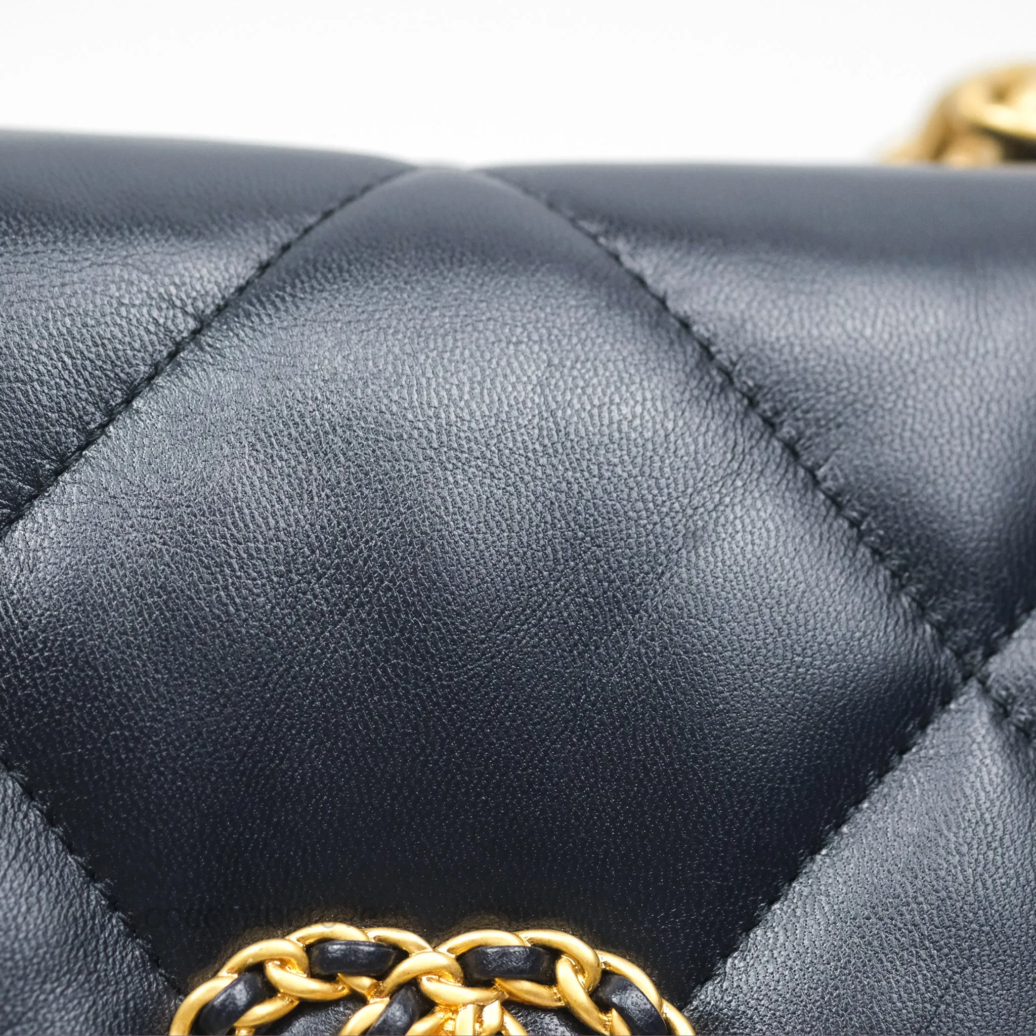 Chanel 19 Small Navy Mixed Hardware
