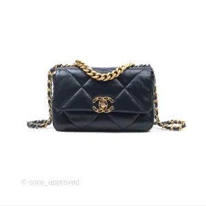 Chanel 19 Small Navy Mixed Hardware