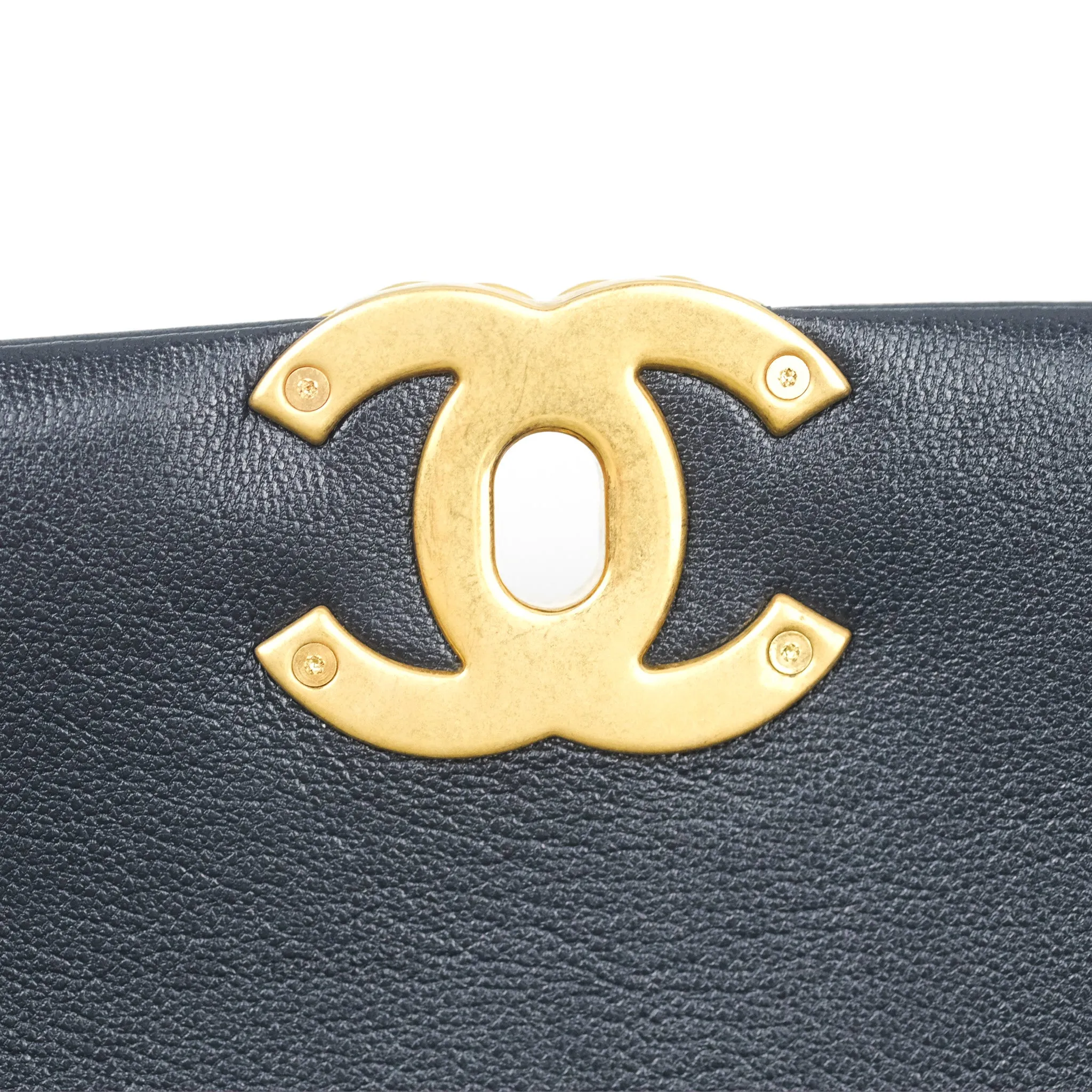 Chanel 19 Small Navy Mixed Hardware