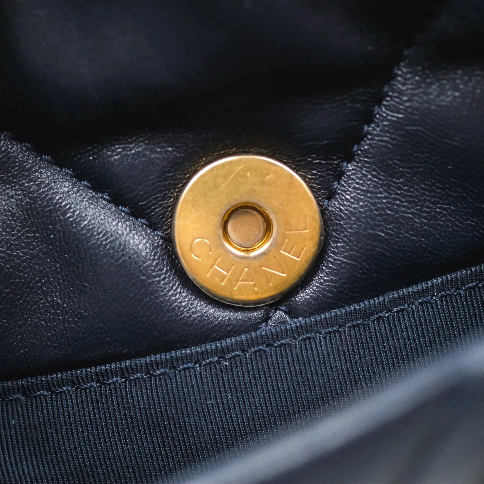 Chanel 19 Small Navy Mixed Hardware