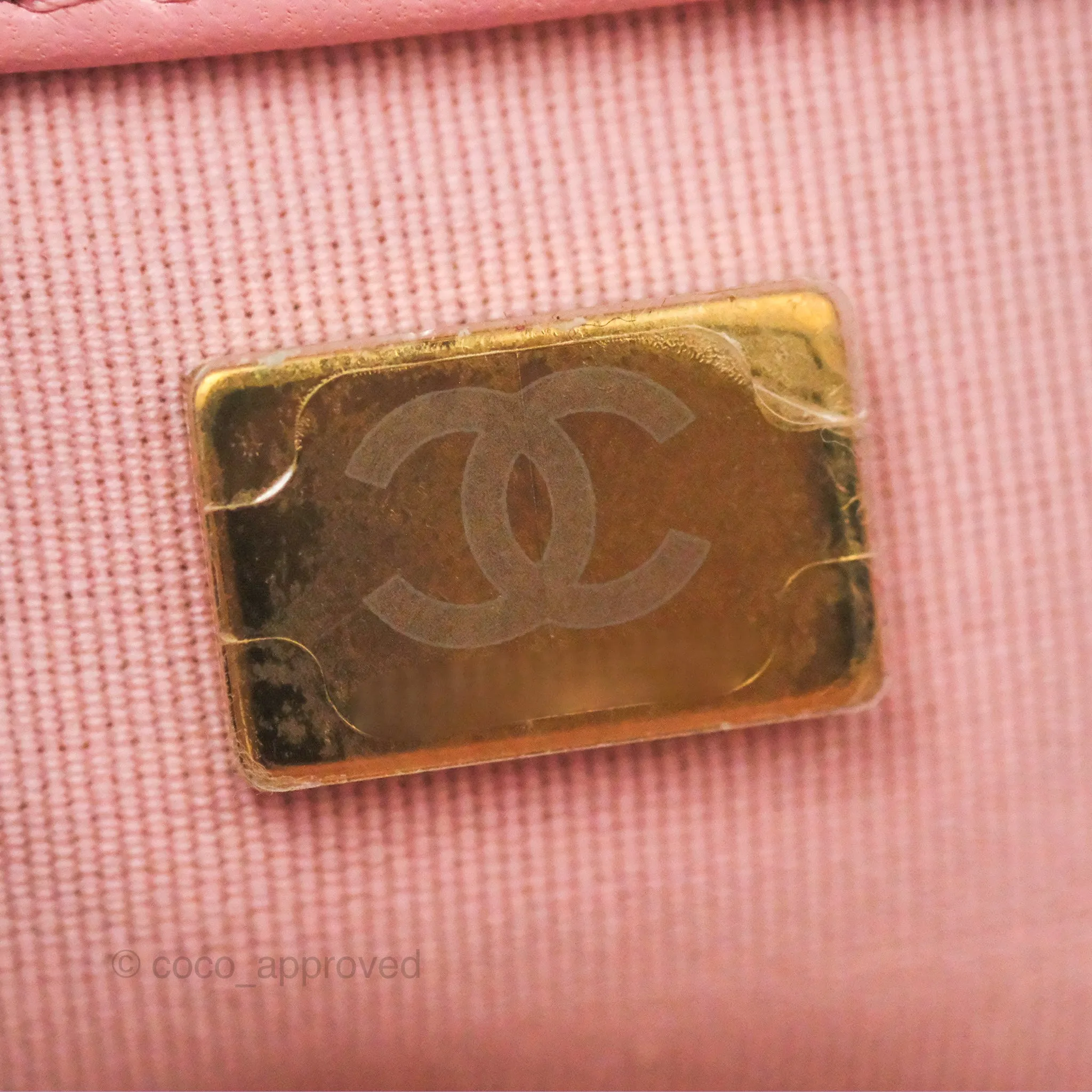 Chanel 19 Small Pink Lambskin Mixed Hardware