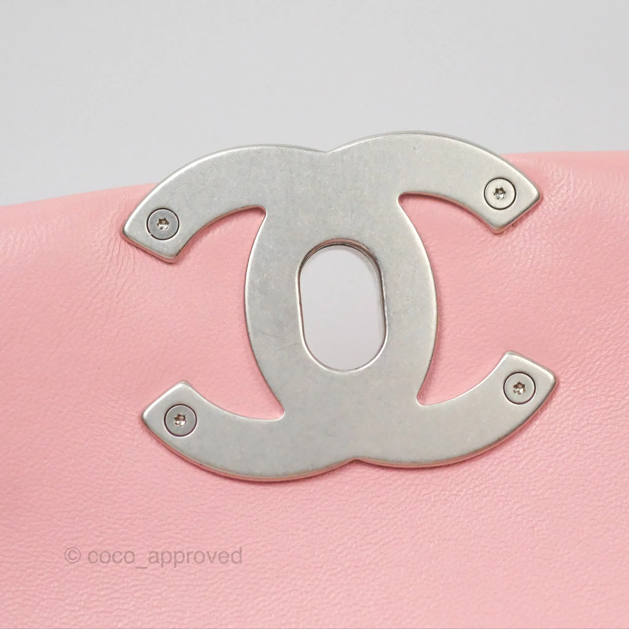 Chanel 19 Small Pink Lambskin Mixed Hardware