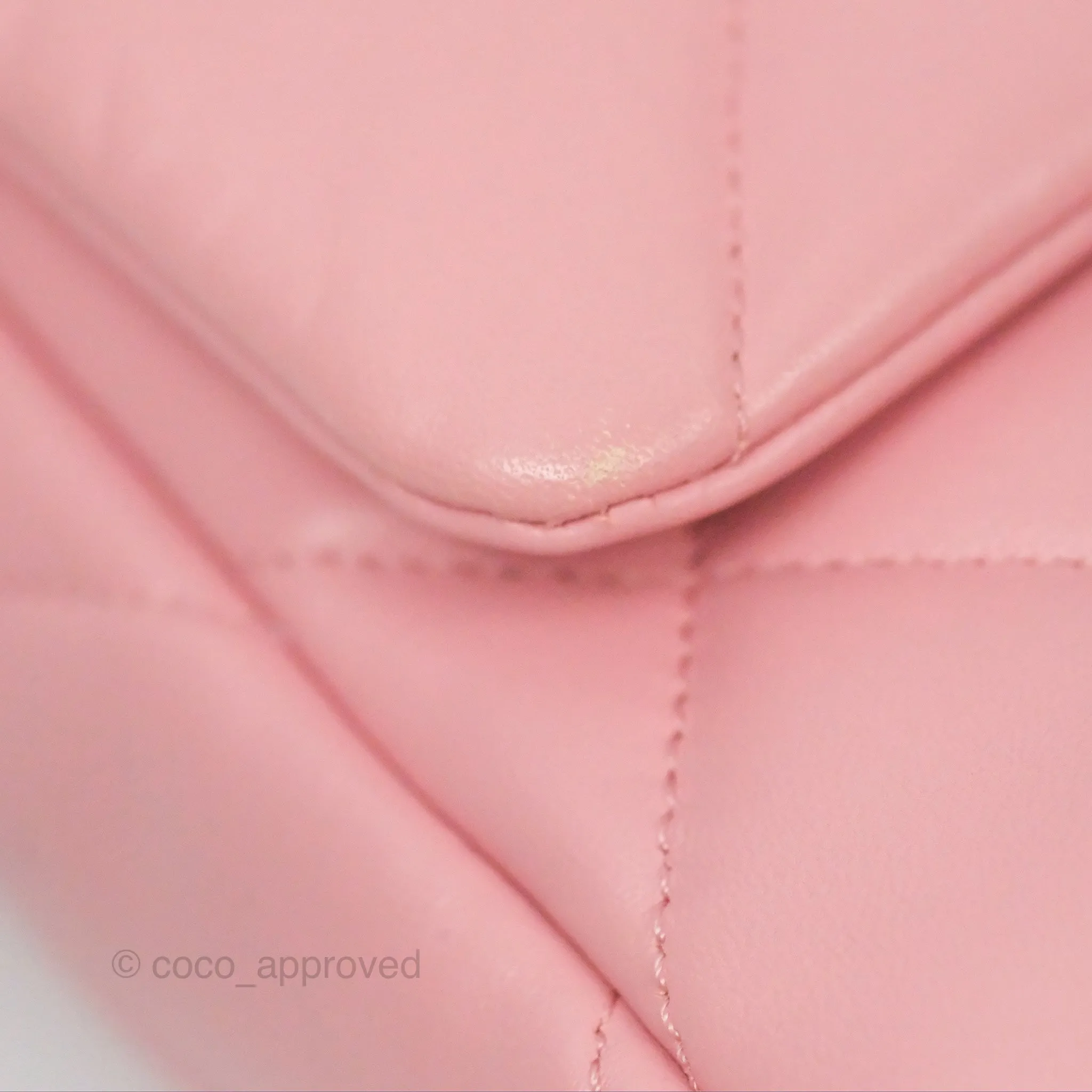 Chanel 19 Small Pink Lambskin Mixed Hardware